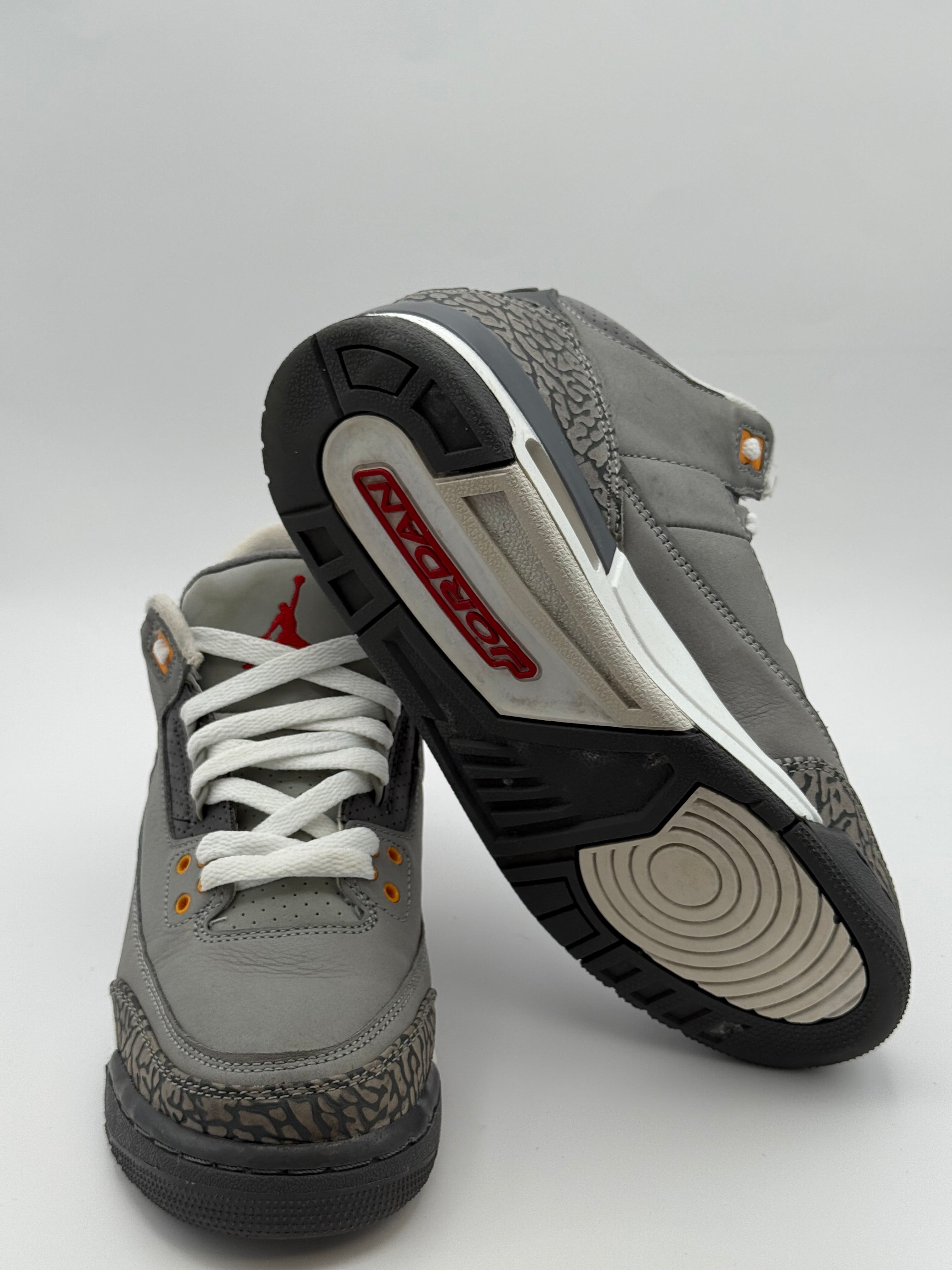 Nike Air Jordan 4 Retro GS Tech Grey/Black/Orange