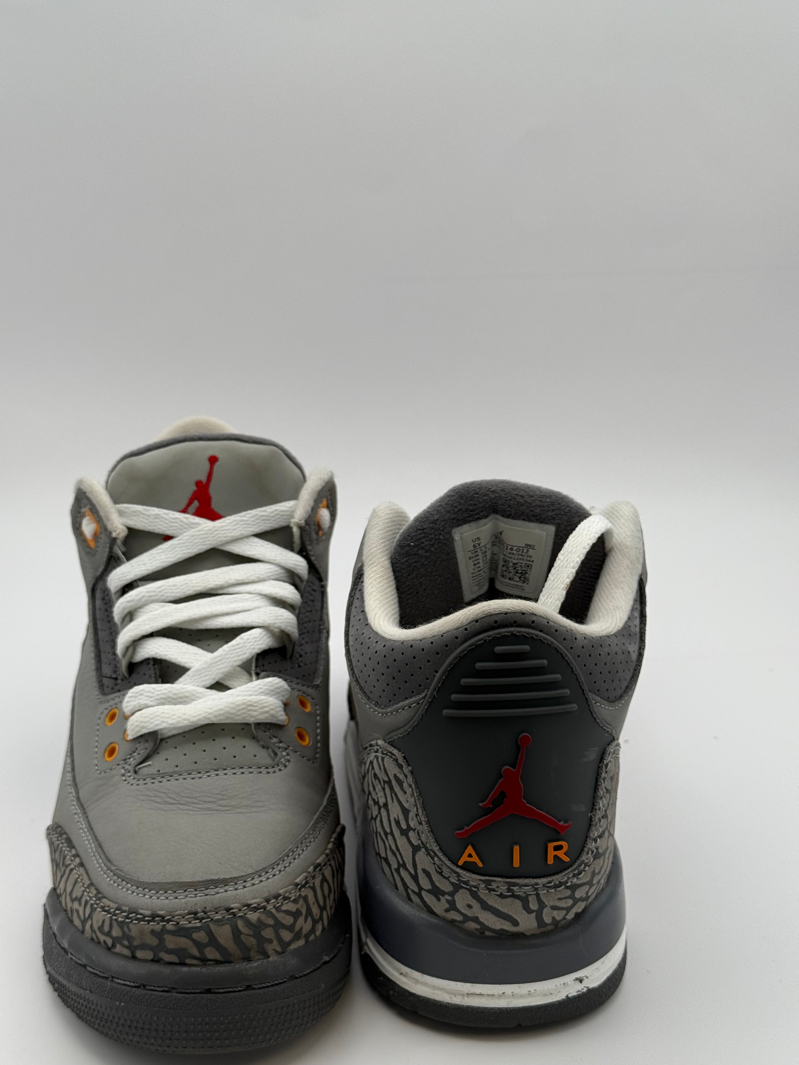 Nike Air Jordan 4 Retro GS Tech Grey/Black/Orange