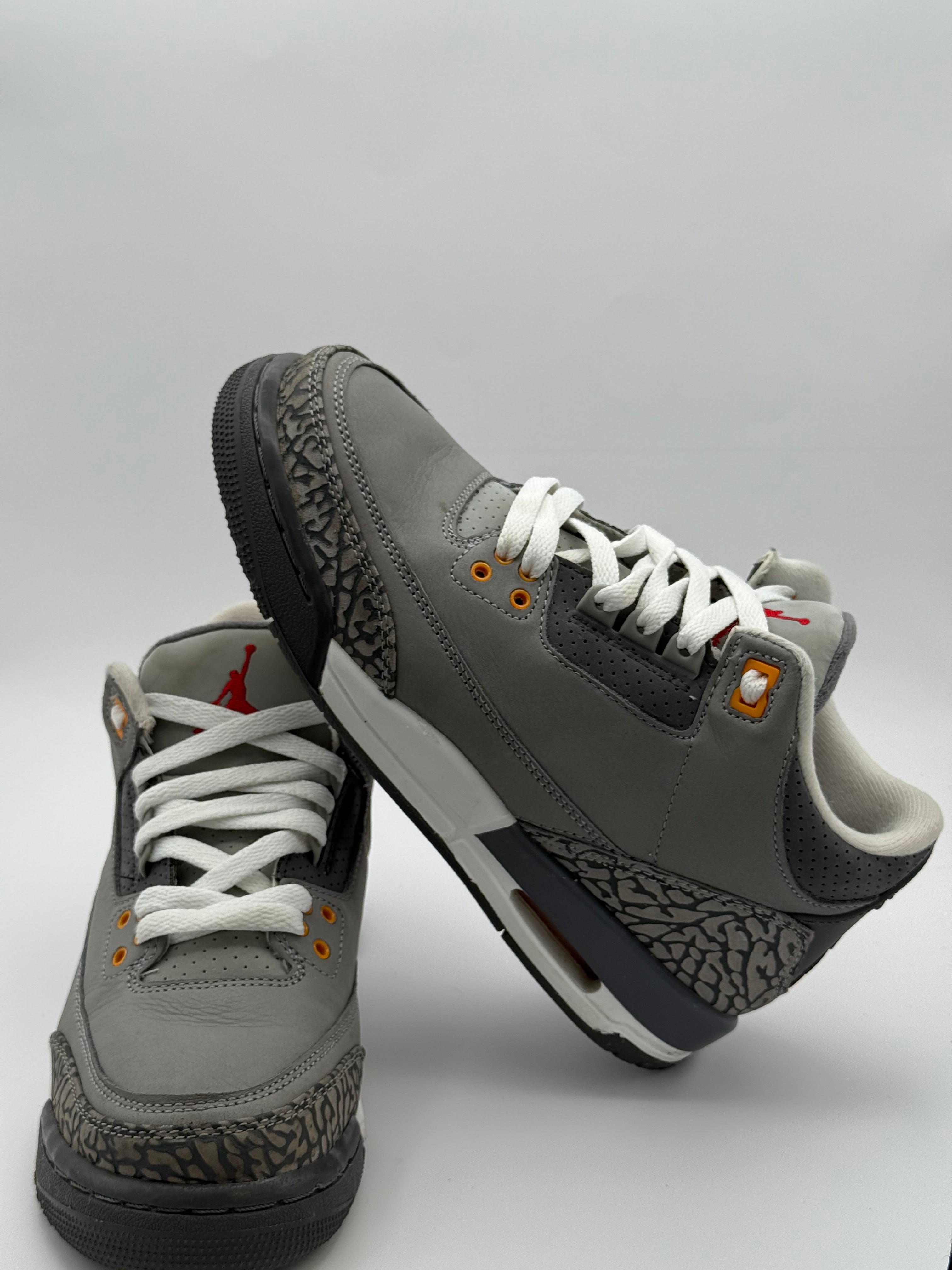 Nike Air Jordan 4 Retro GS Tech Grey/Black/Orange
