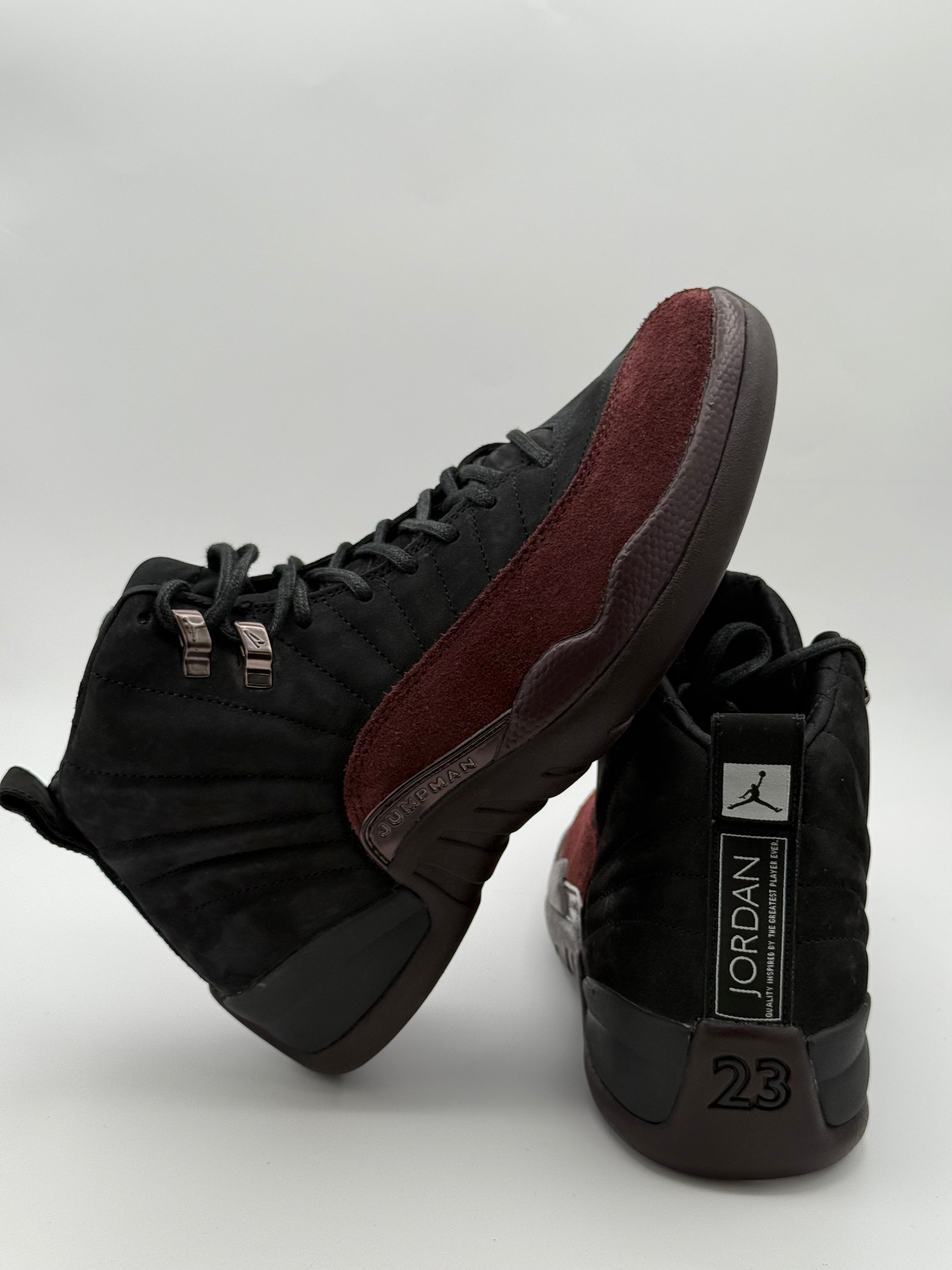 Jordan 12 Retro SP A Ma Maniere Black/ Maroon
