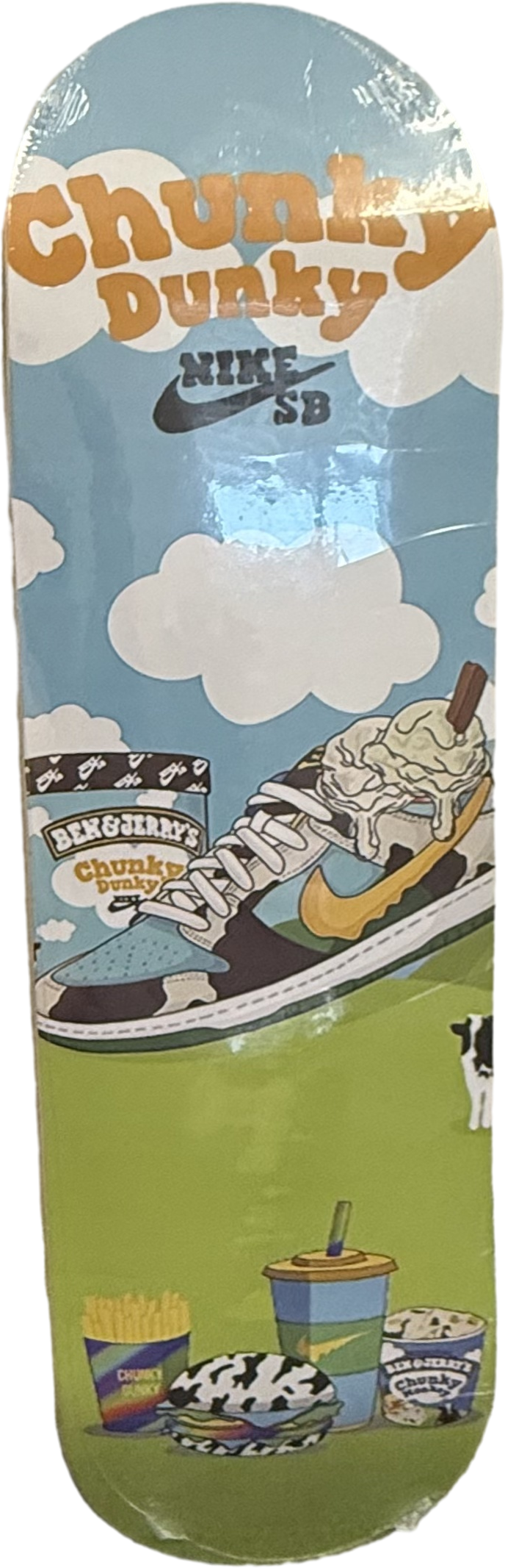 Nike SB x Ben & Jerry's "Chunky Dunky" Skateboard Deck