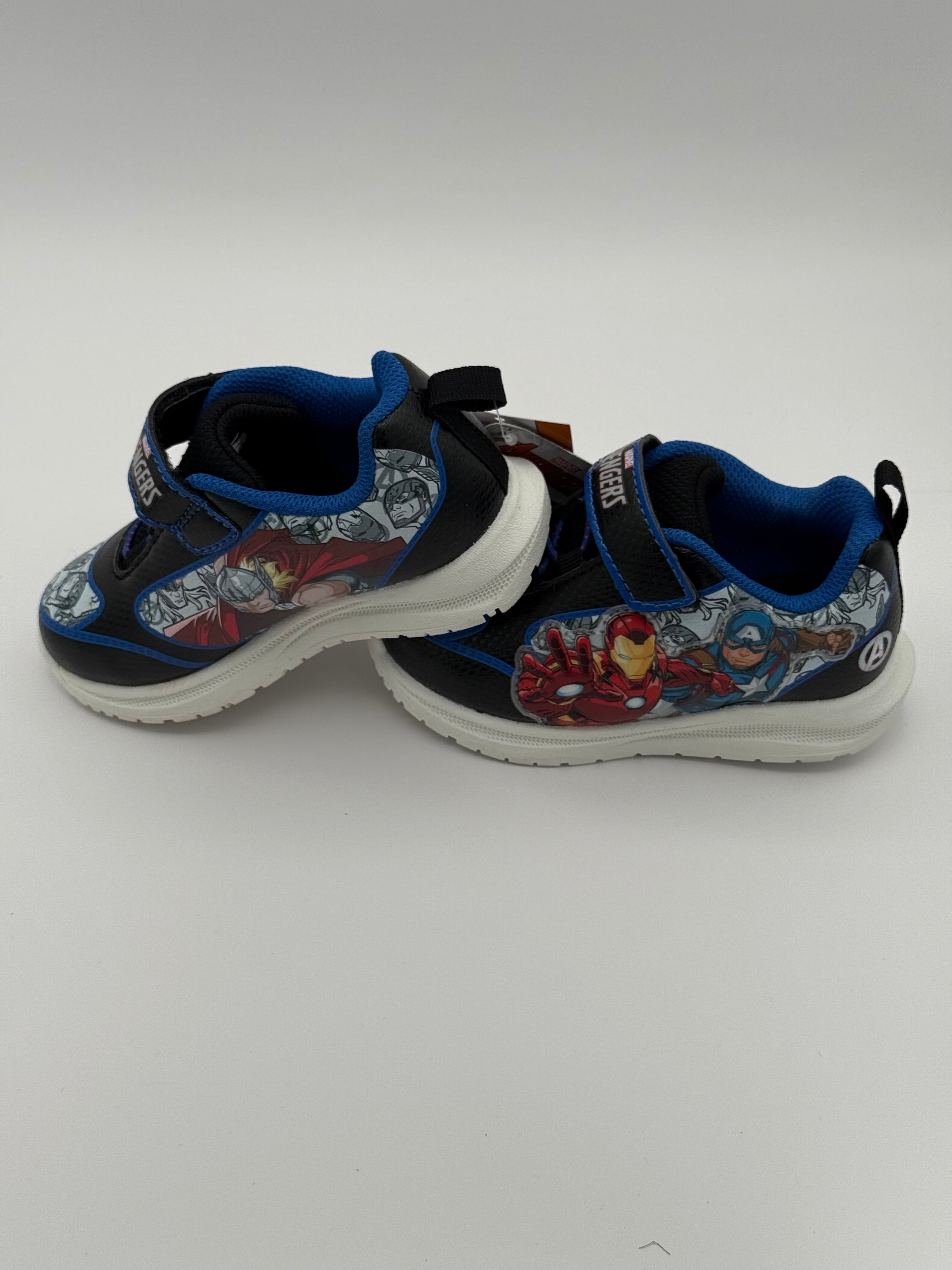 Marvel Avengers Light-Up Hook & Loop Sneakers