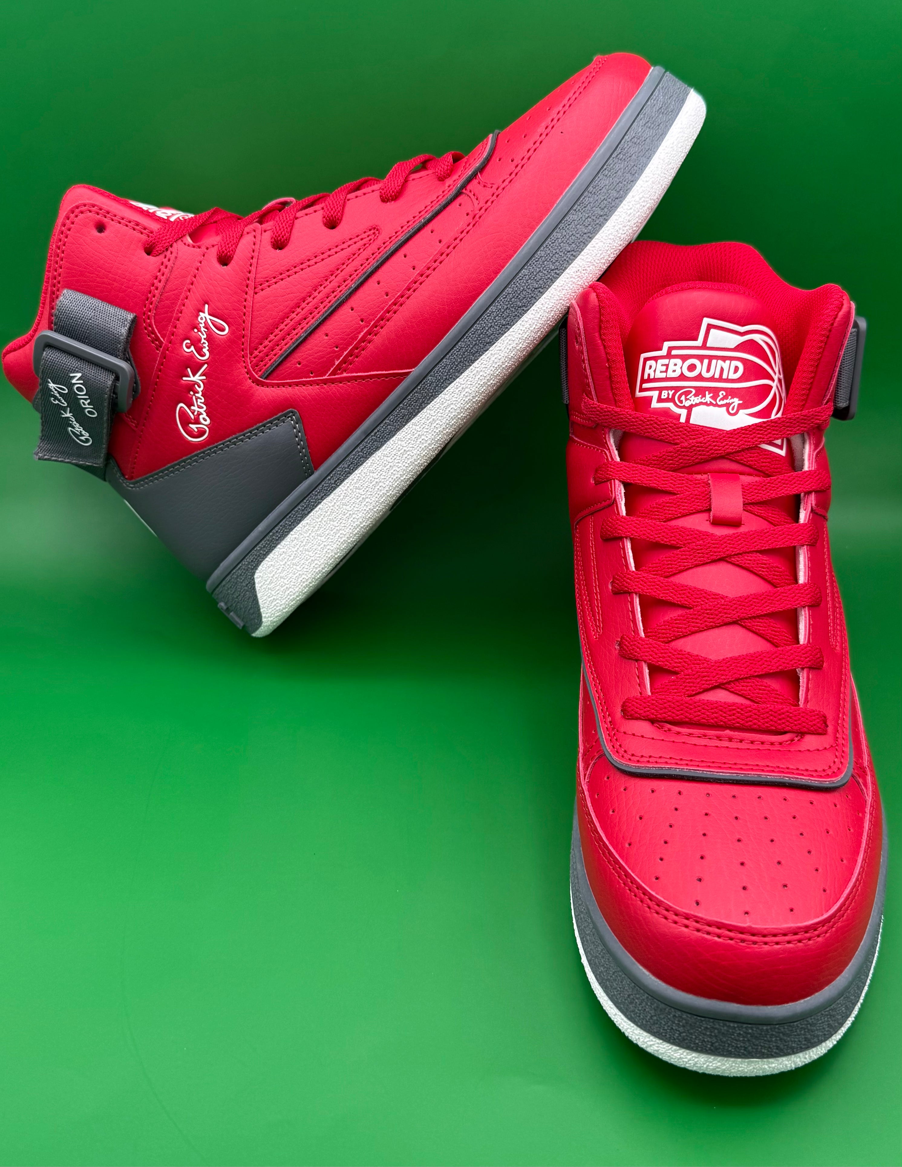 Rebound by Patrick Ewing ORION Mid “Red/Charcoal”