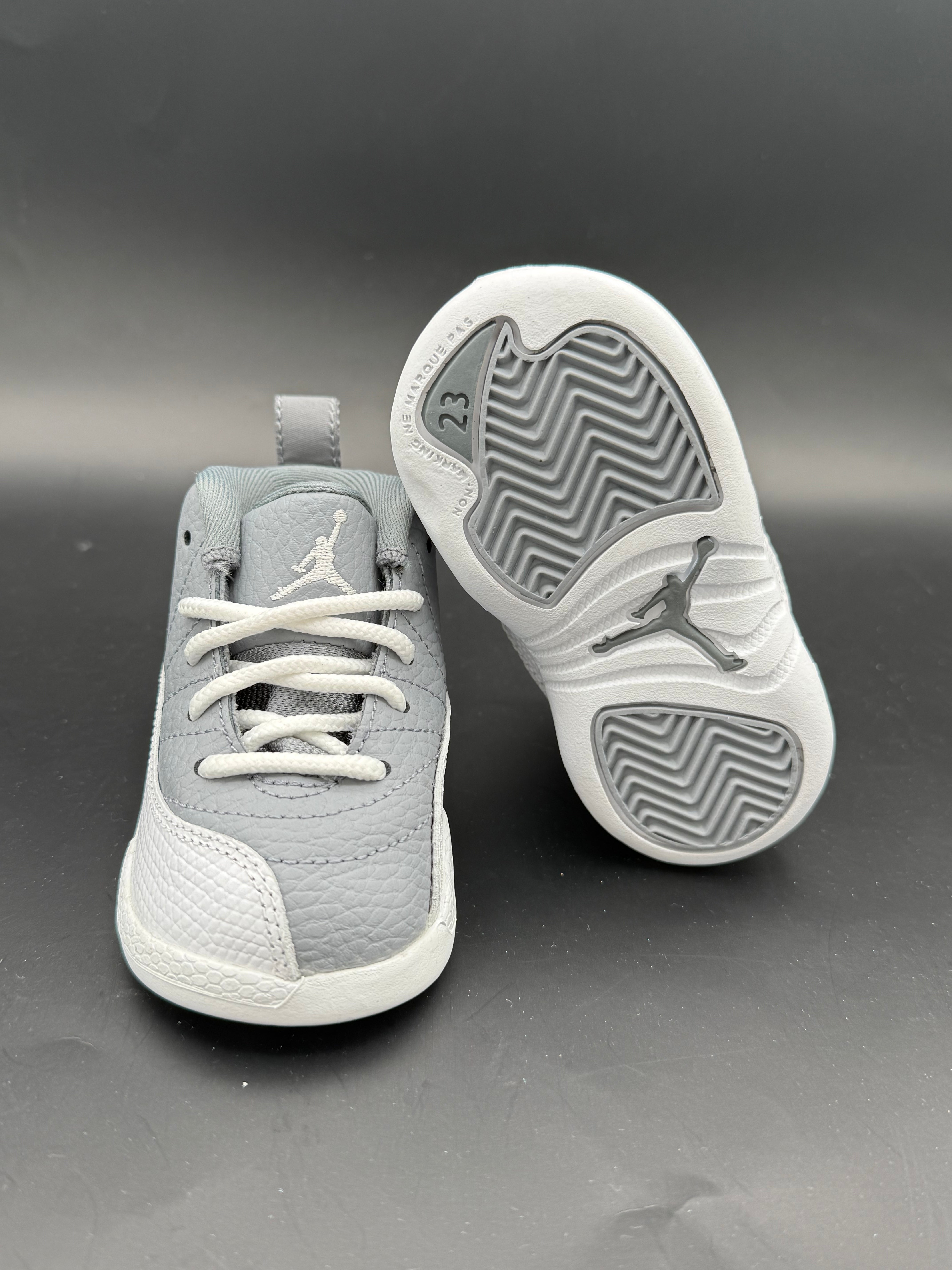 Air Jordan 12 Retro Stealth Grey (TD)