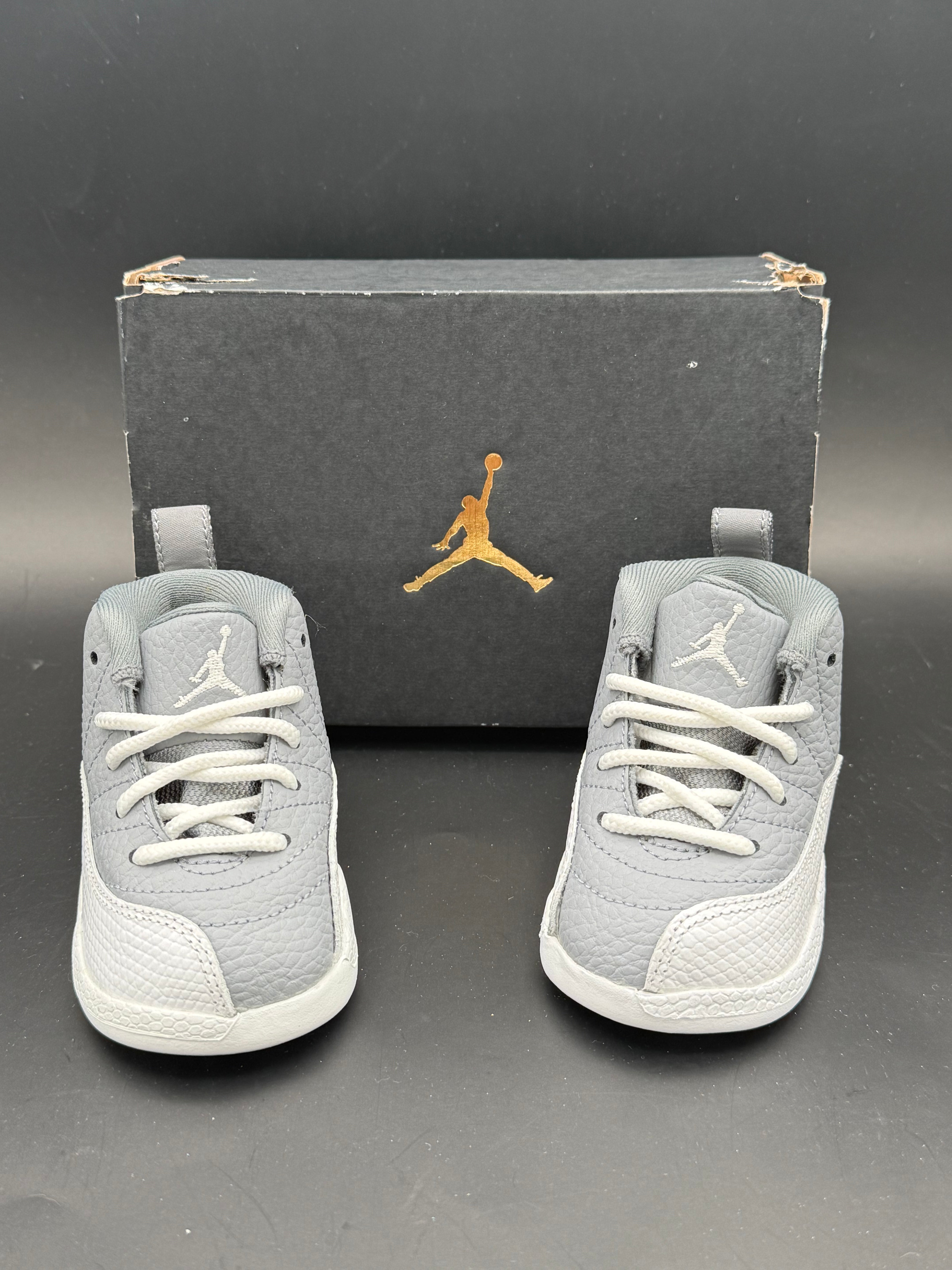 Air Jordan 12 Retro Stealth Grey (TD)