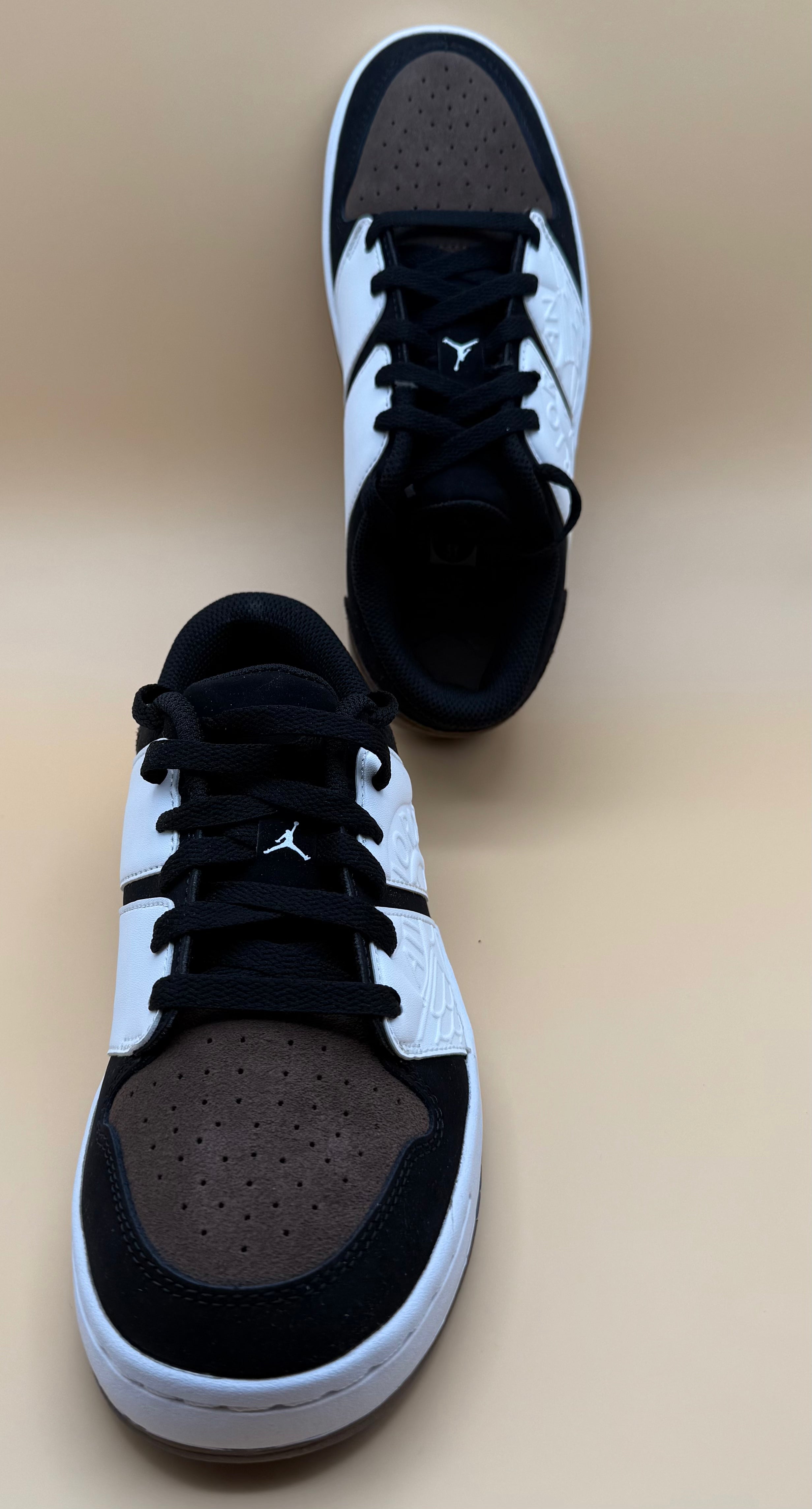 Nike Jordan Nu Retro 1 Low (GS) – White/Black-Palominos