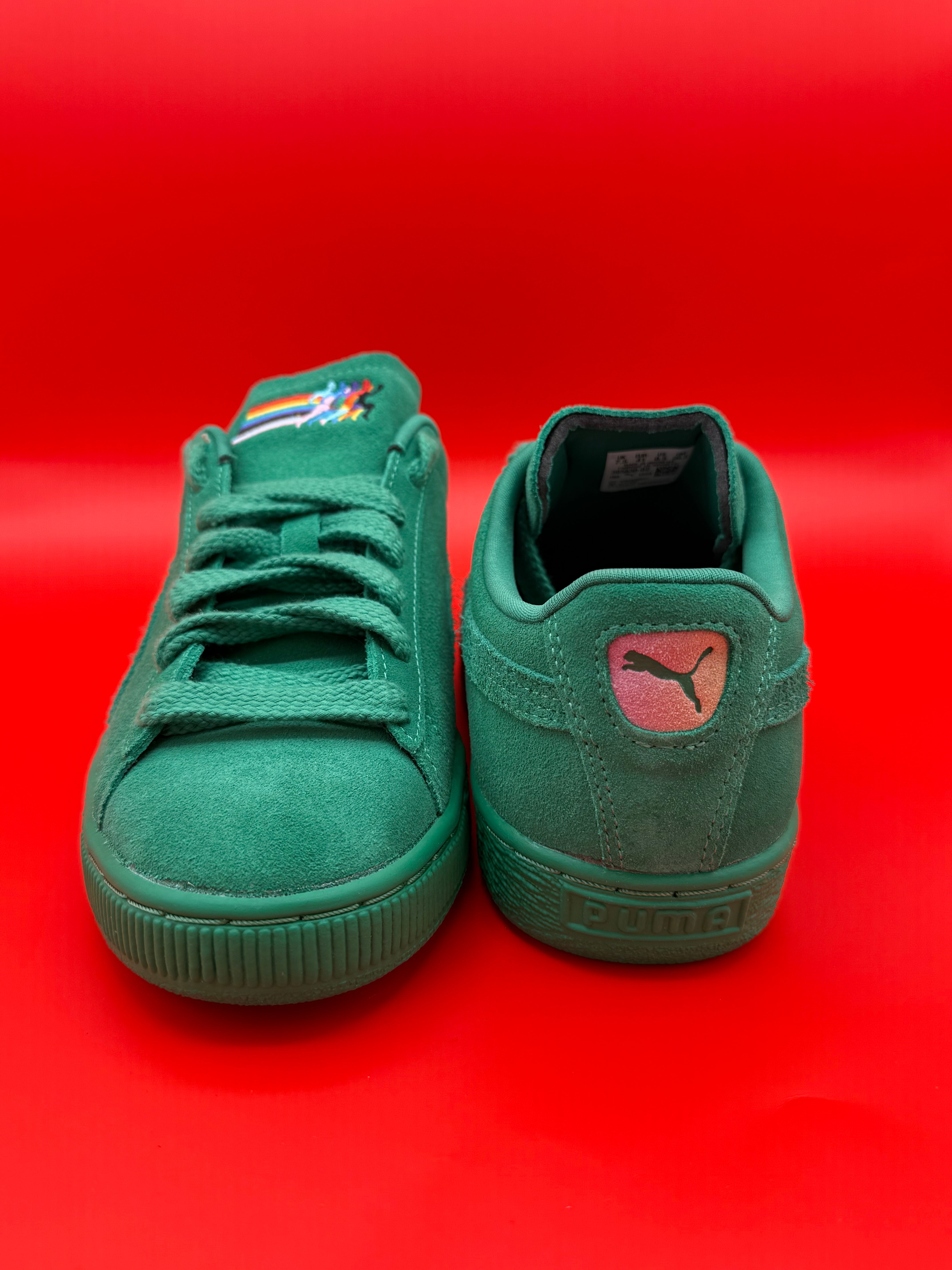 Puma "Love Marathon" Suede Green