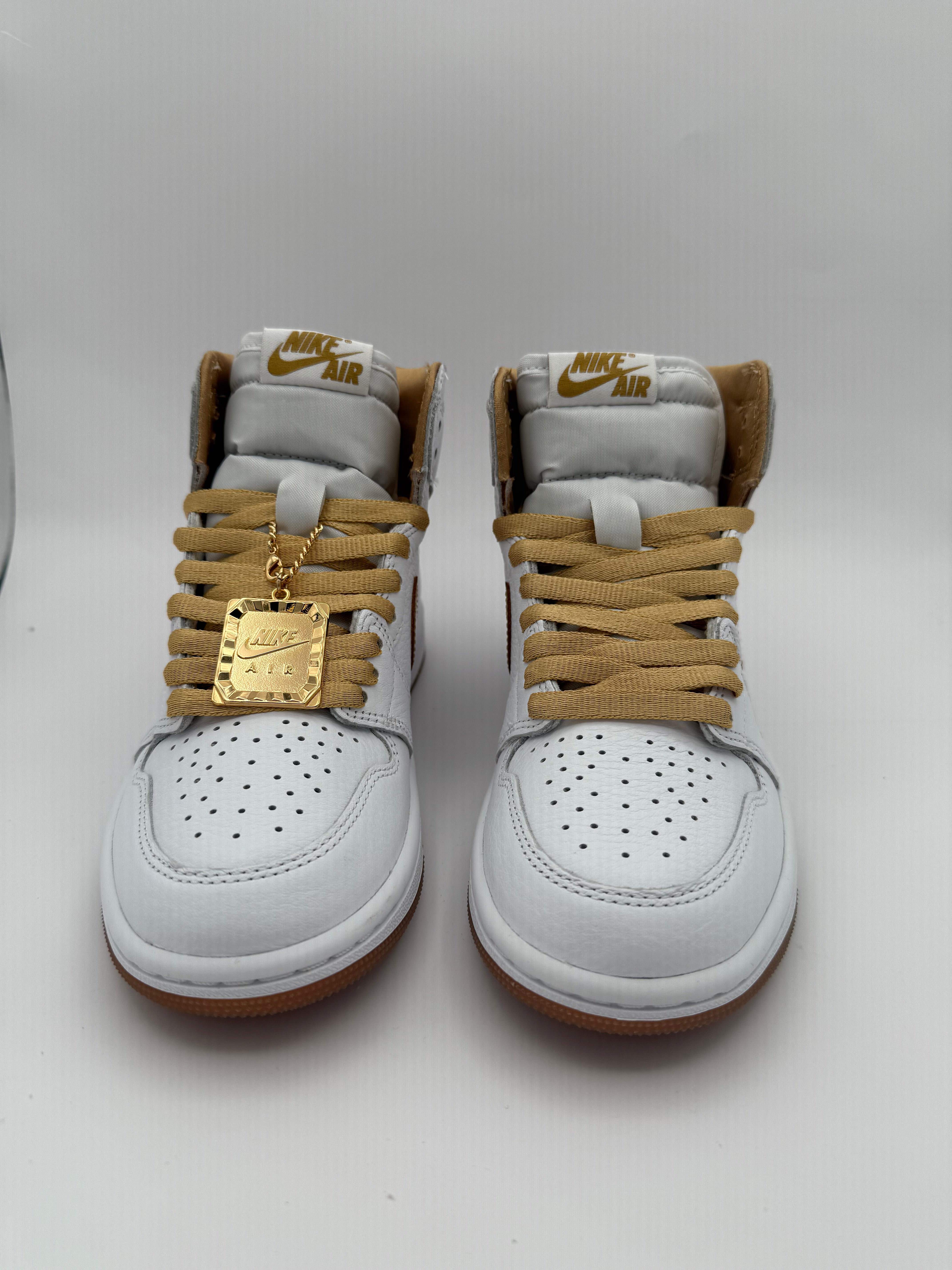 Nike Air Jordan 1 Mid White/Gold DS OG BOX