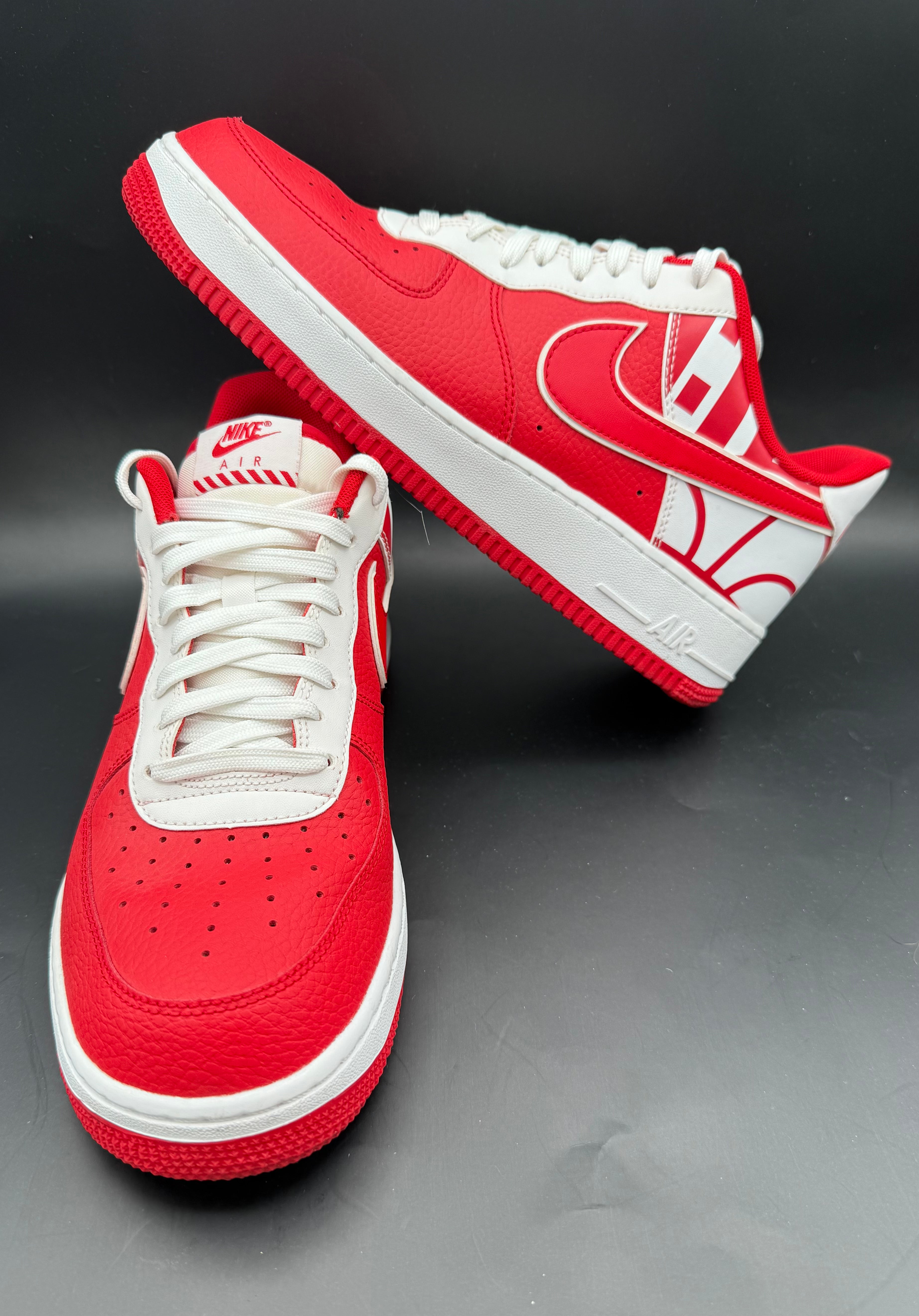 Nike Air Force 1 LV07’ Logo Pack Red Pre-Loved NoBX NDS
