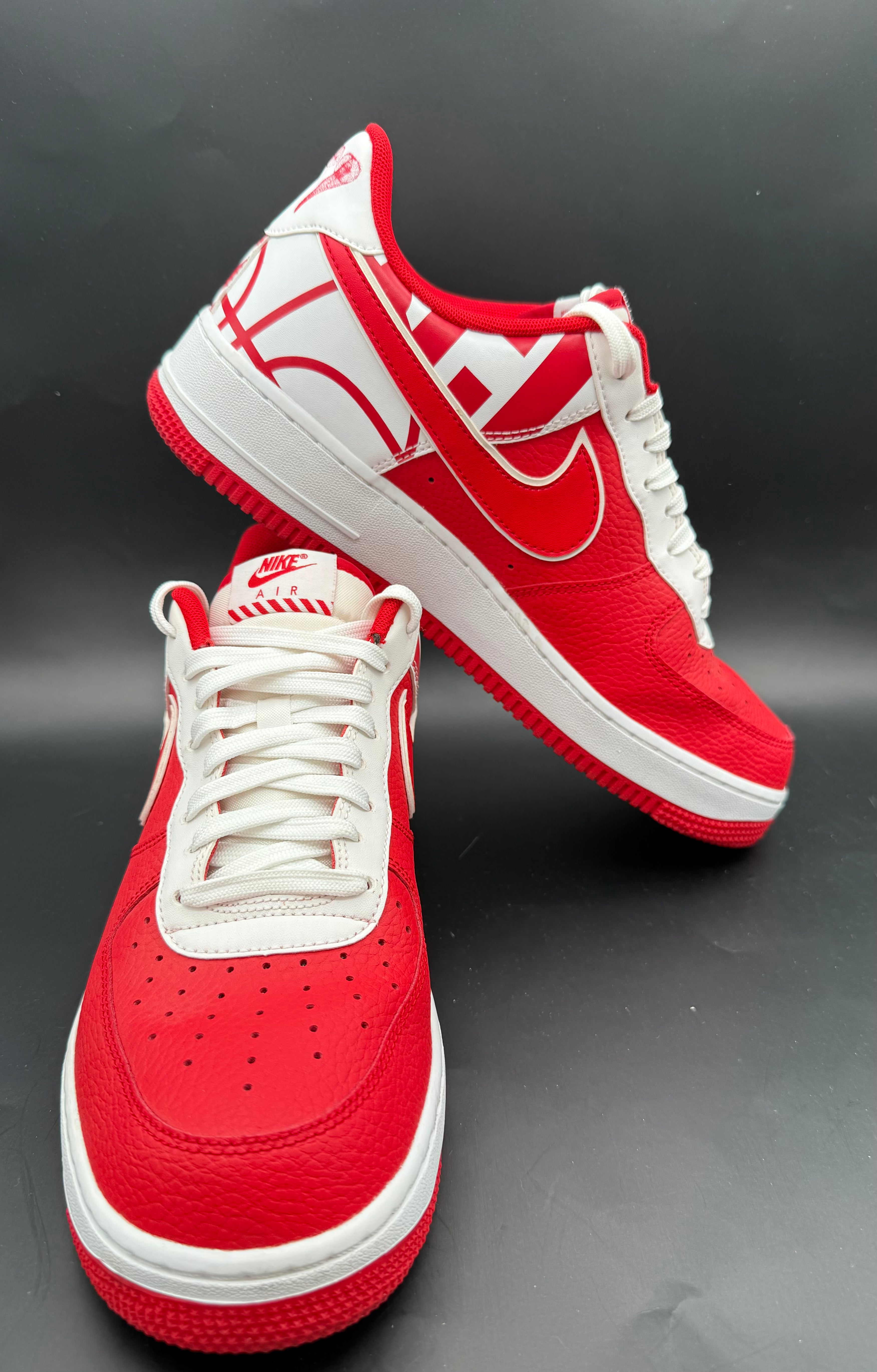 Nike Air Force 1 LV07’ Logo Pack Red Pre-Loved NoBX NDS