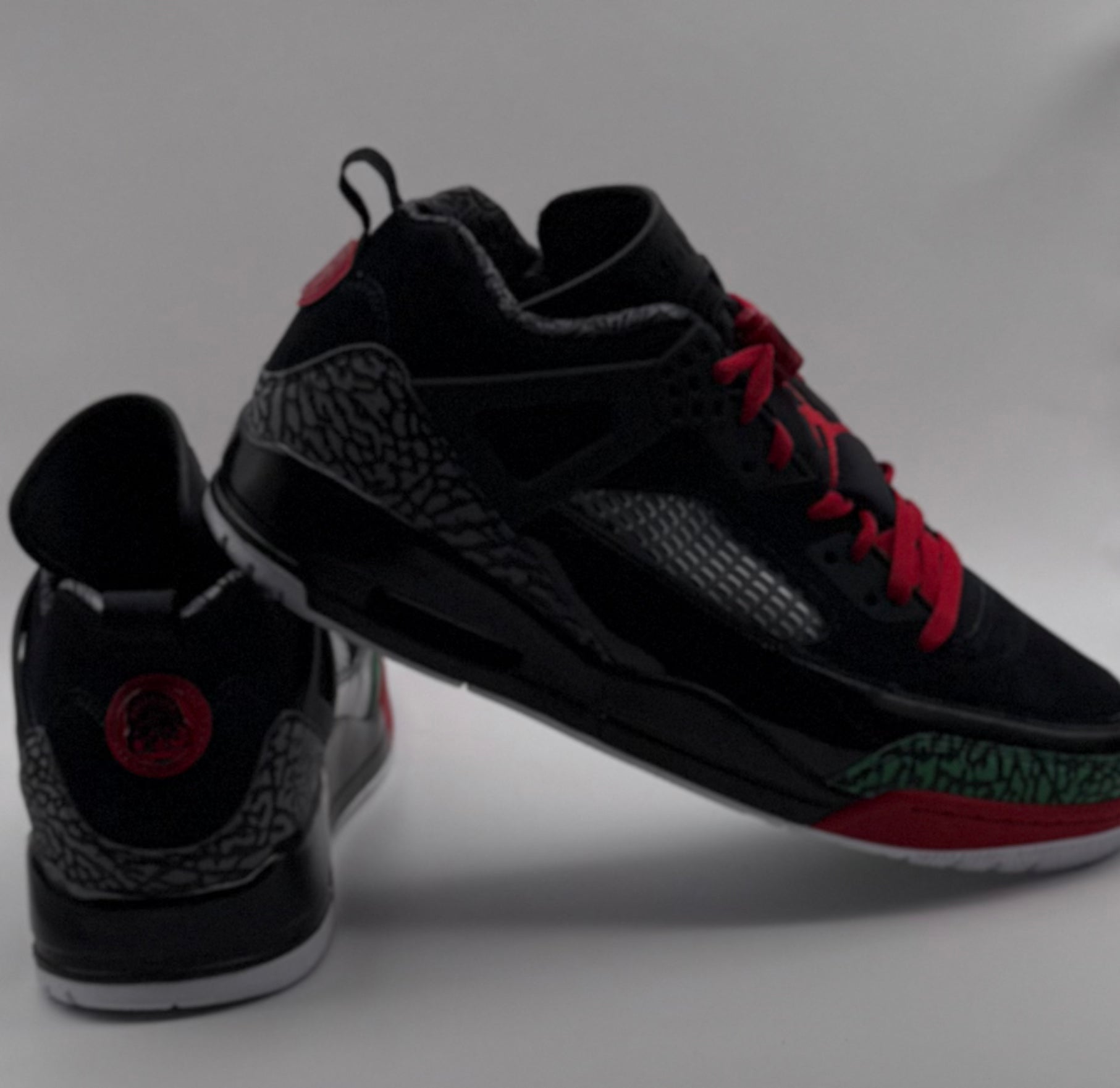 Nike Air Jordan Spizike Low Varsity Red/Black/Green