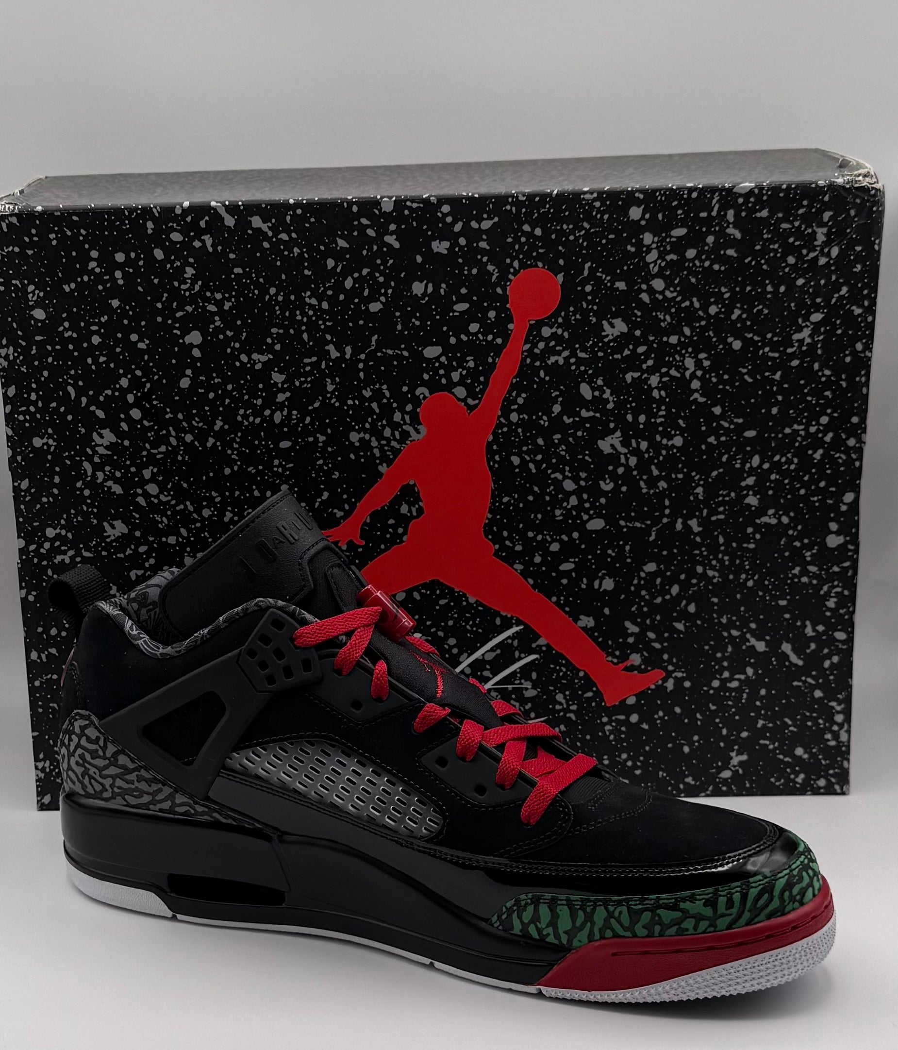 Nike Air Jordan Spizike Low Varsity Red/Black/Green