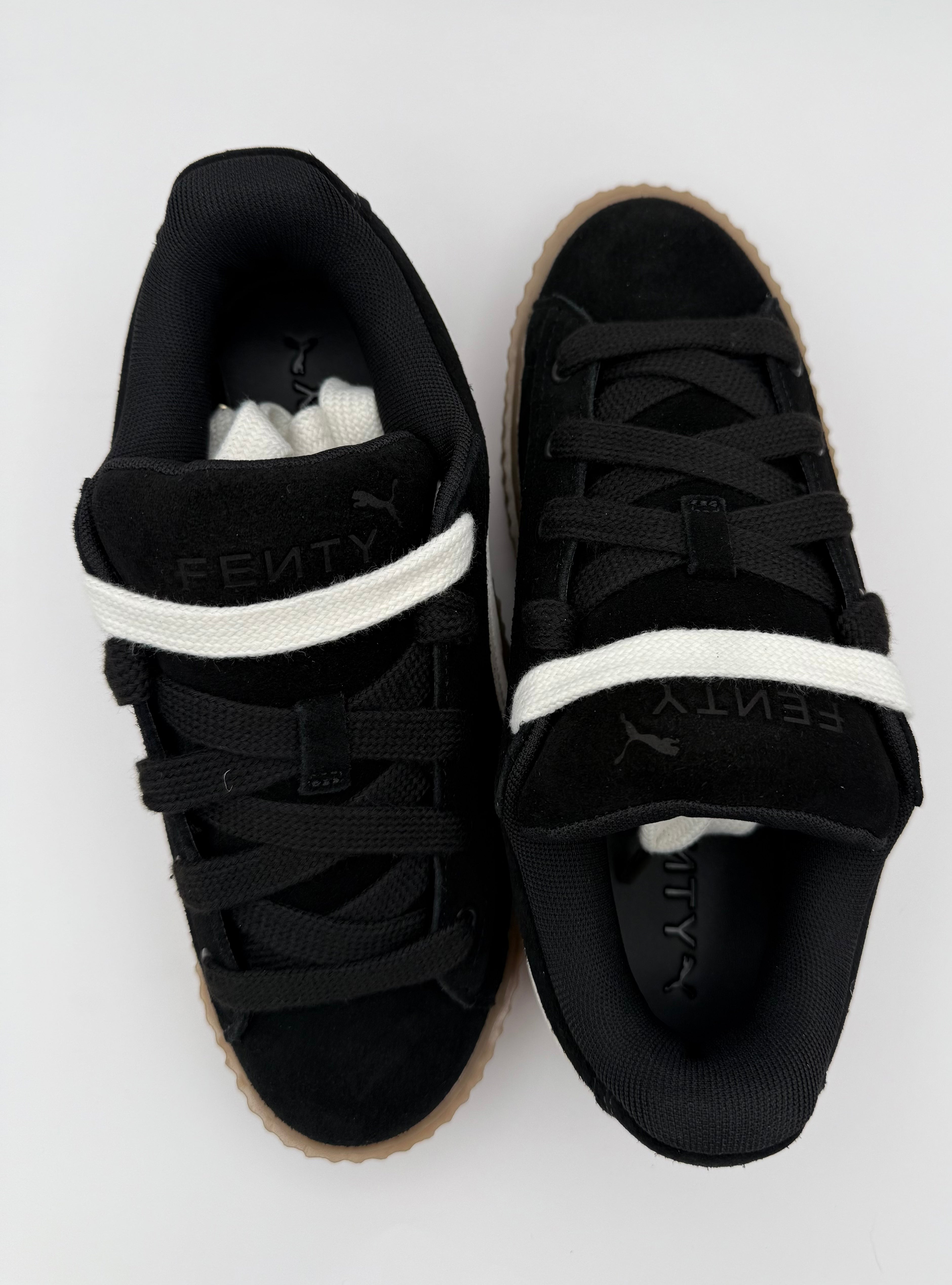 Puma Fenty Creeper Phatty Black/ Warm White Women's Size 7.0 Brand New Original Box/Dust Bag