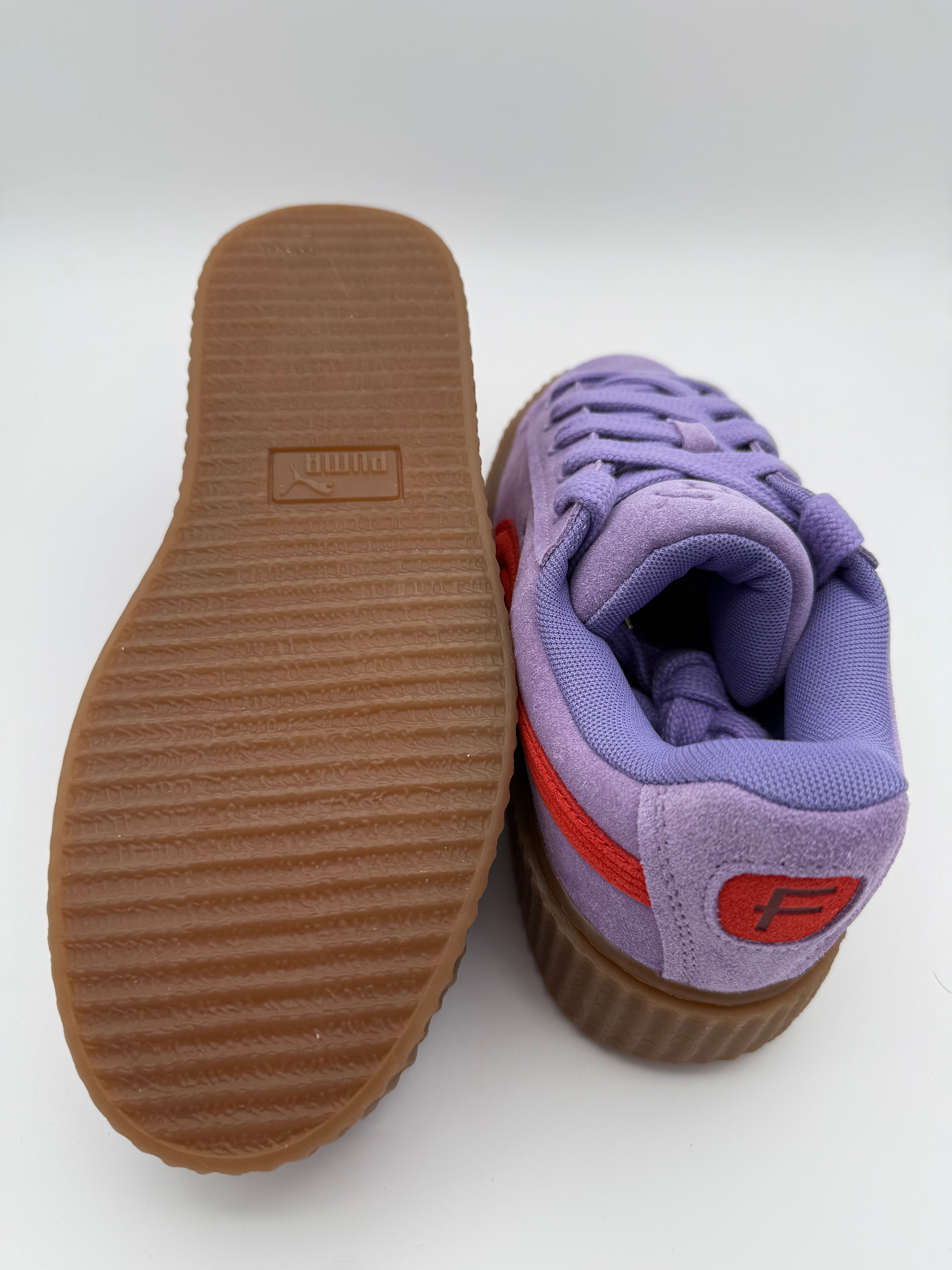 Puma Fenty Creeper Phatty Lavender-Burnt Women's Size 7.5 Brand New Original Box/Dust Bag