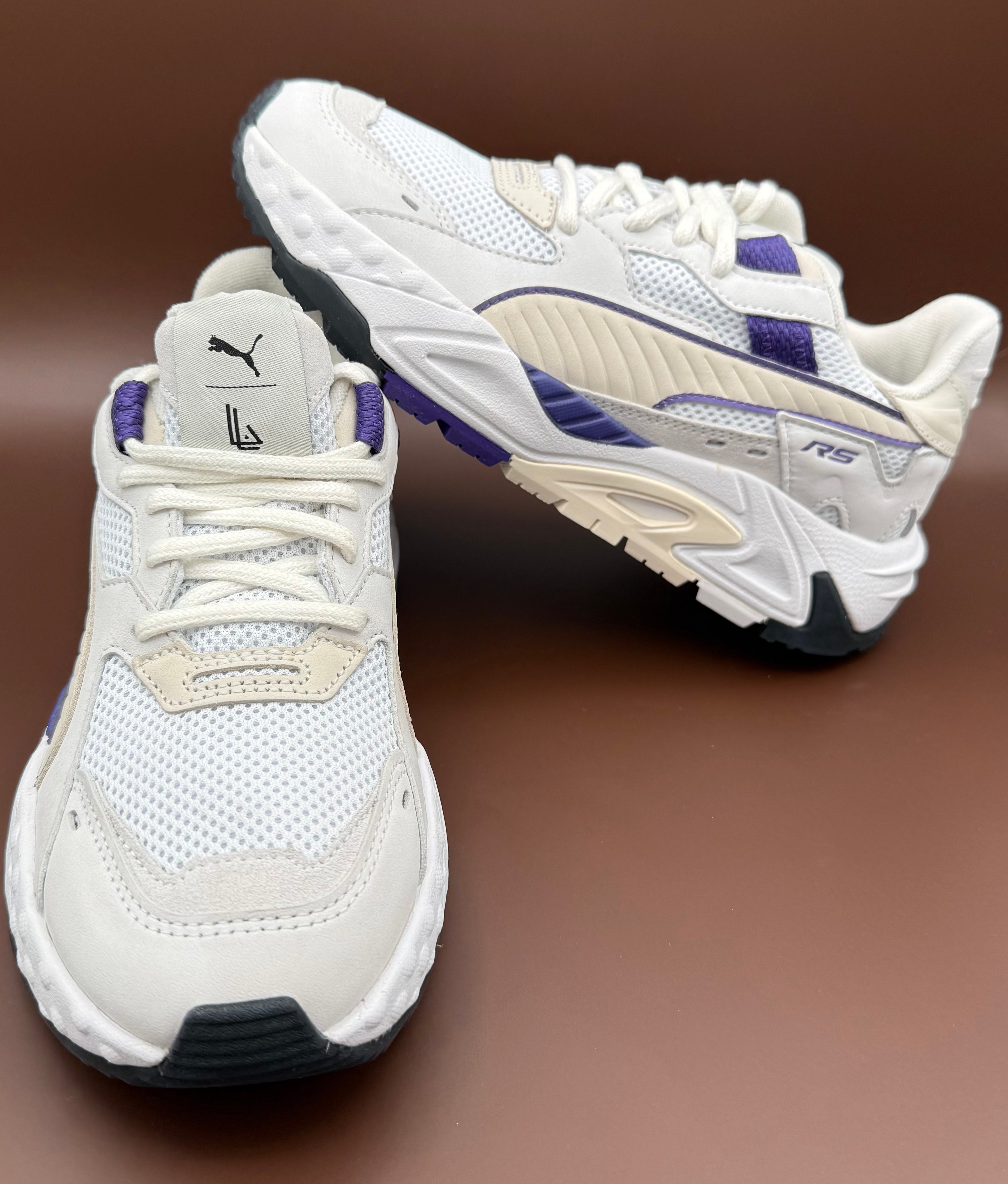 PUMA x Lauren London RS-X "Pure White/Royal Purple"
