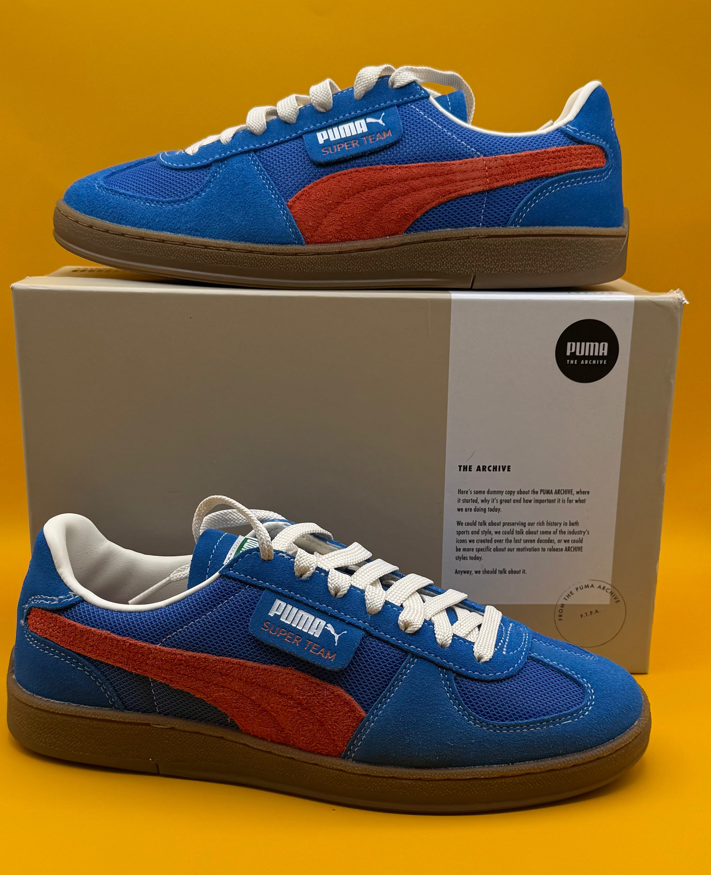 Puma The Archive Super Team "Handy Ultra Blue/Rickie Orange"
