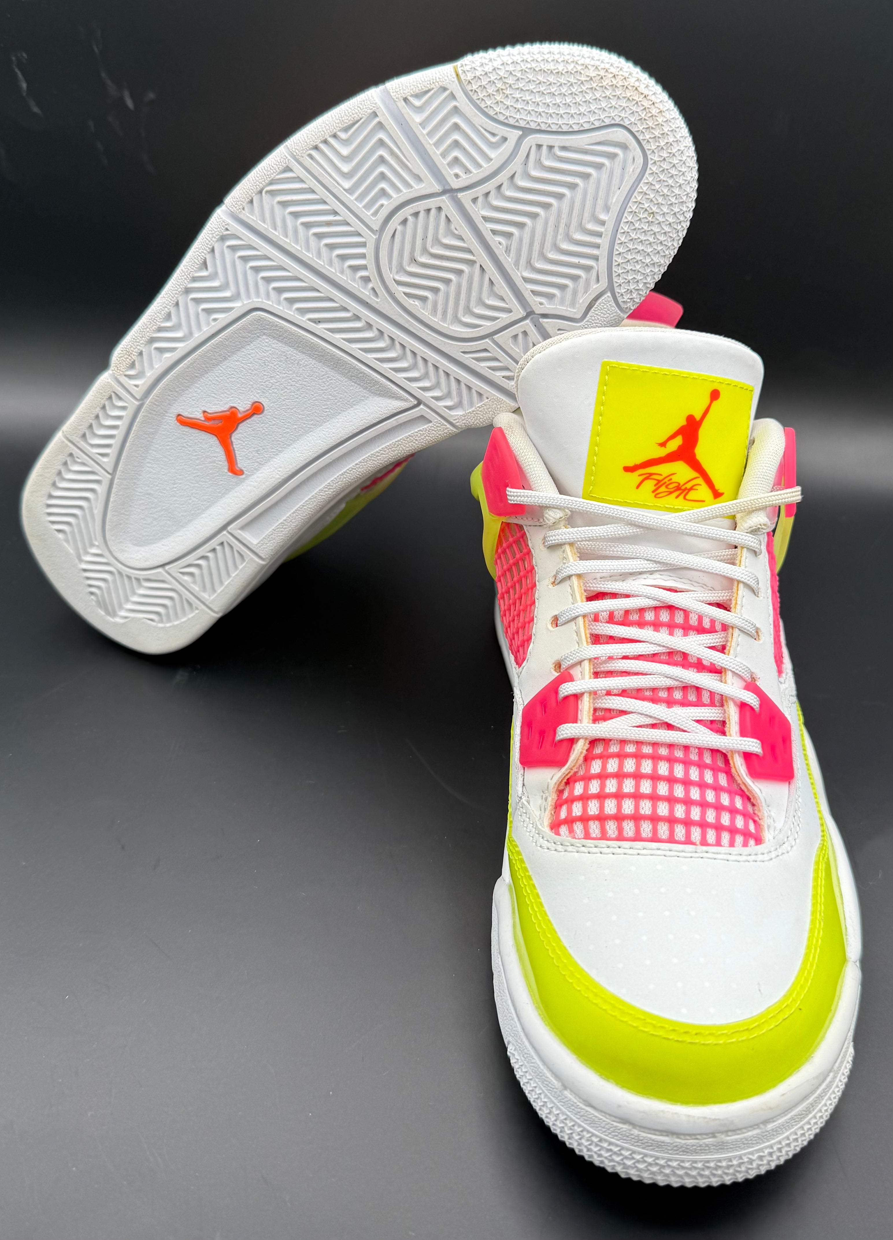 Air Jordan 4 Retro GS “Lemon Venom”
