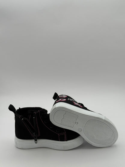 Bebe Kids Zip High Top BlK