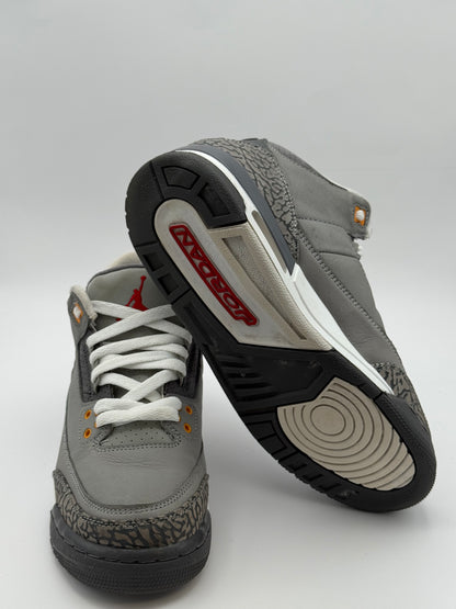 Nike Air Jordan 4 Retro GS Tech Grey/Black/Orange