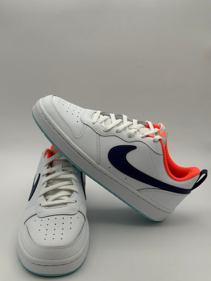 Nike Court Borough Low 2 WHT/BLUE/ORANGE