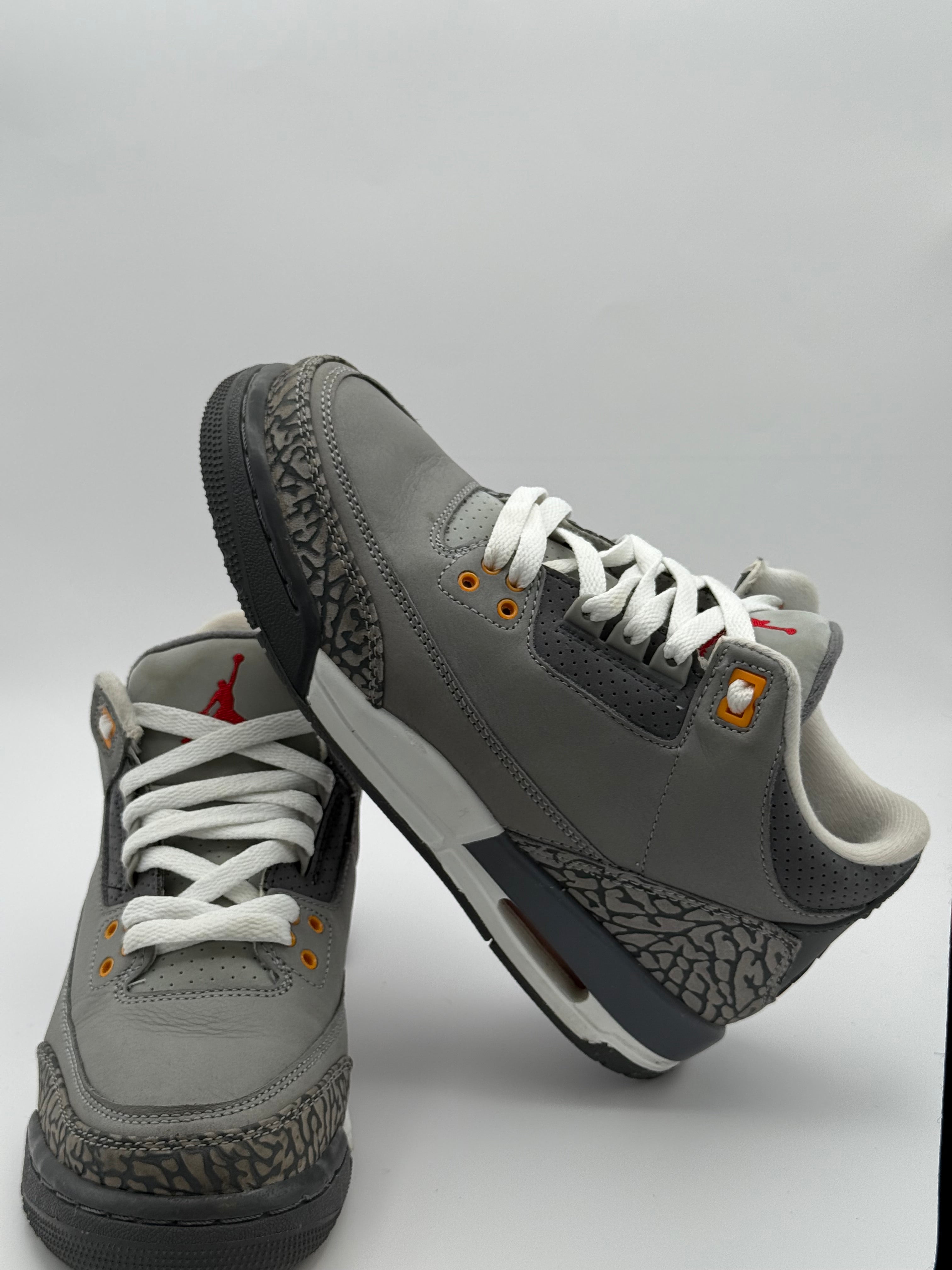 Nike Air Jordan 4 Retro GS Tech Grey/Black/Orange