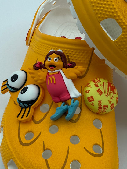 2023 McDonald's x Crocs Classic Clog “Birdie” Edition