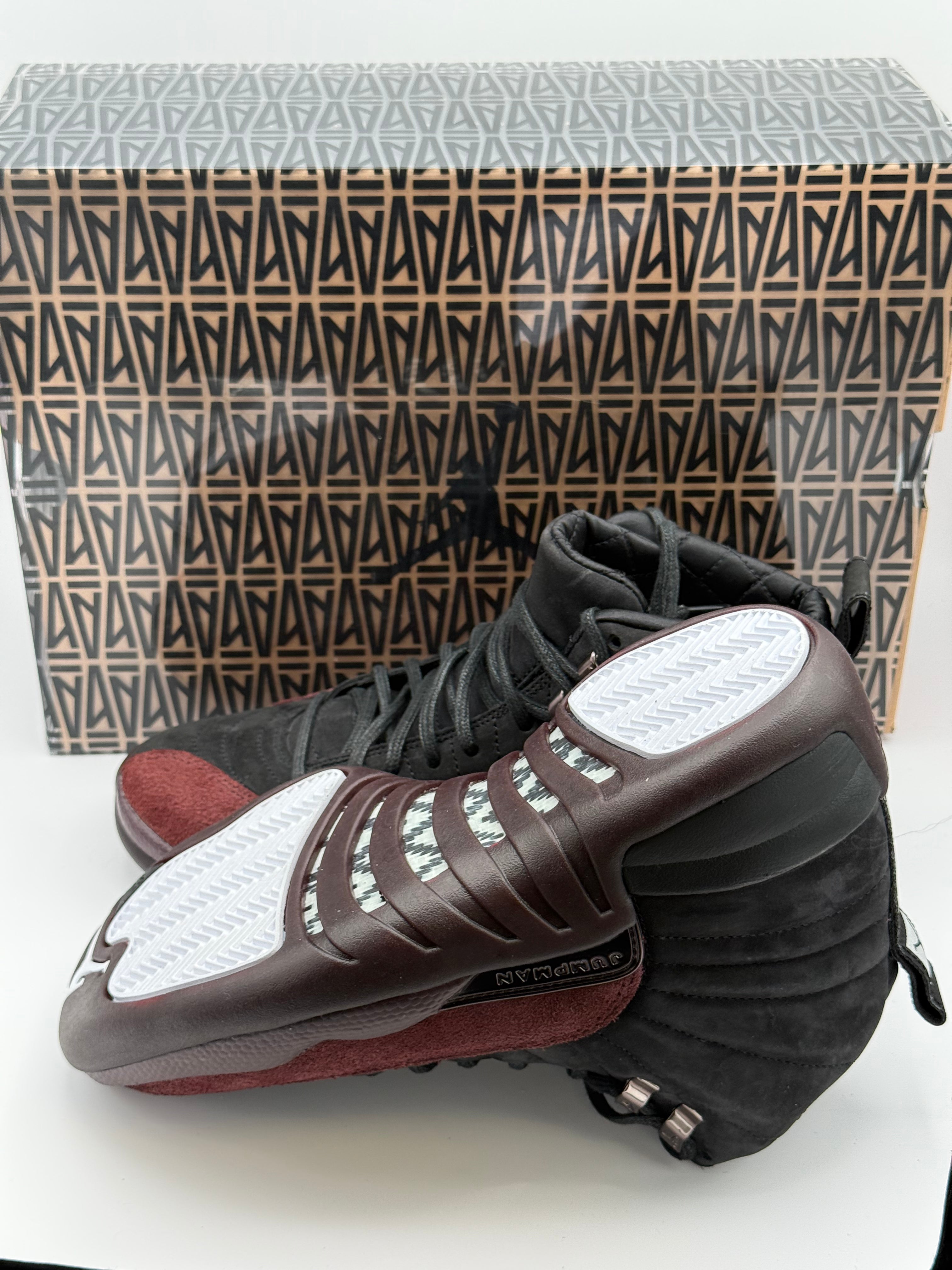 Jordan 12 Retro SP A Ma Maniere Black/ Maroon