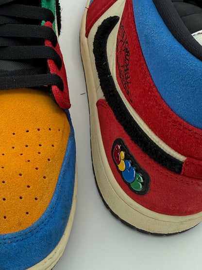 Nike Air Jordan 1 Mid Fearless "Blue the Great" Collab