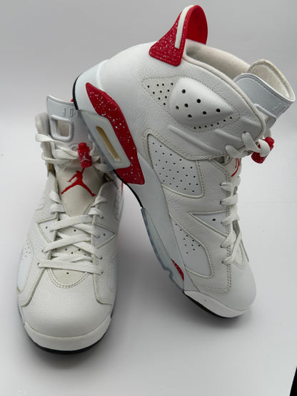 Air Jordan 6 “Carmines” Varsity White/Gym Red