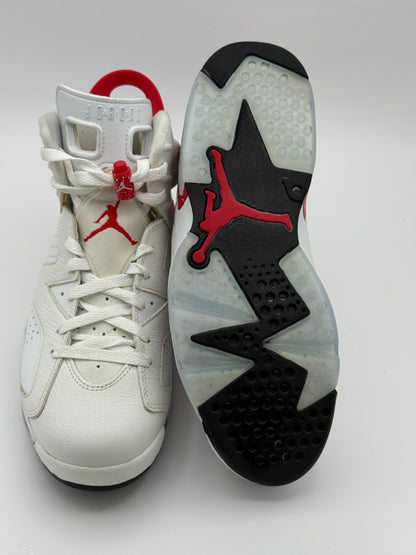 Air Jordan 6 “Carmines” Varsity White/Gym Red