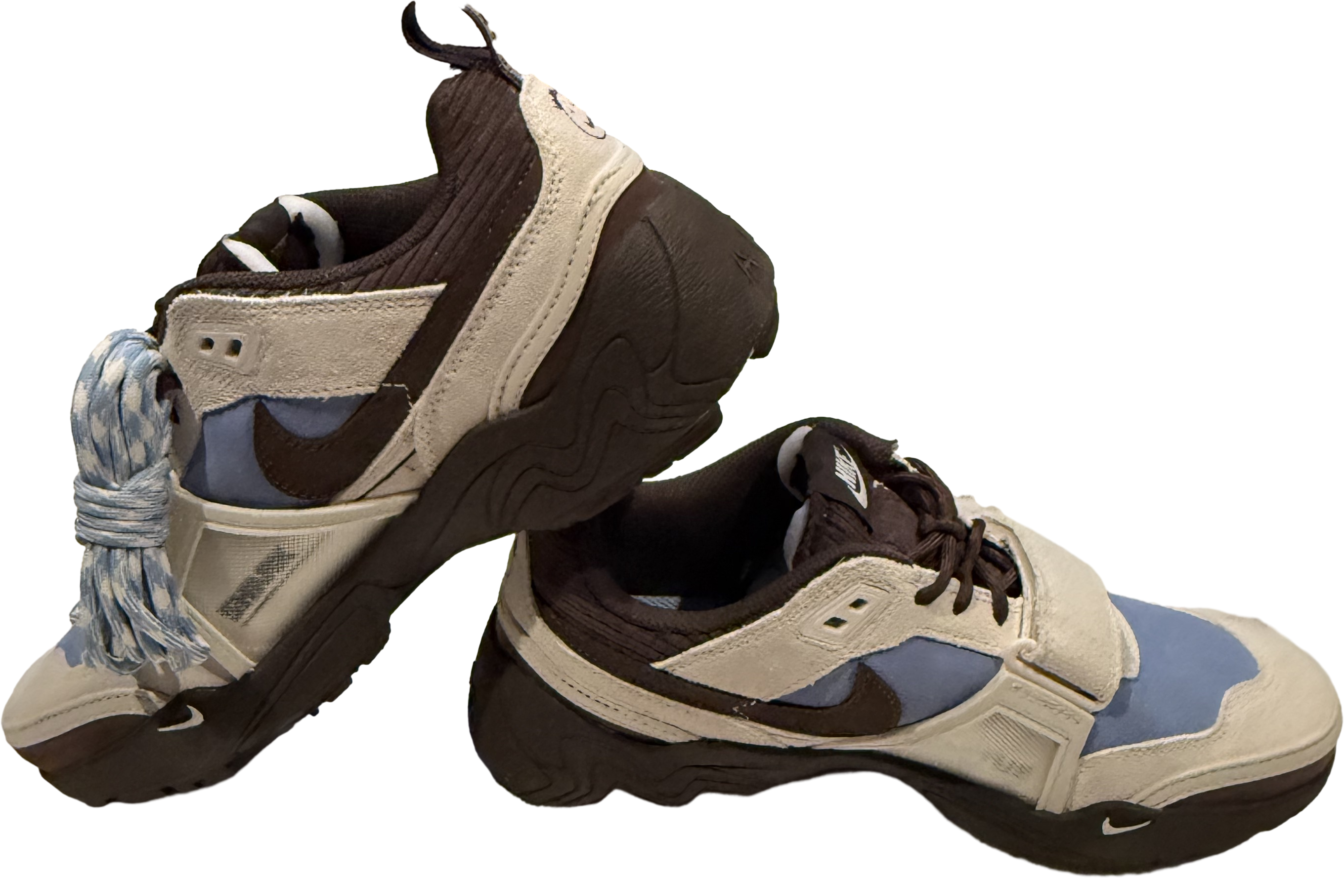 Nike Zoom Field Jazz x Travis Scott Cactus Jack - Blue/Cream/Brown Colorway