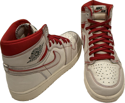 Nike Air Jordan 1 High "Phantom" - White/Gym Red Pre-Love W/Box