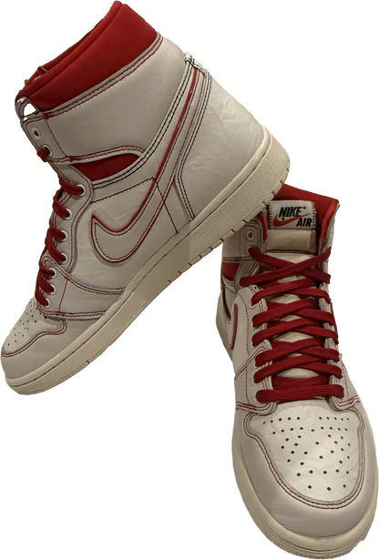 Nike Air Jordan 1 High "Phantom" - White/Gym Red Pre-Love W/Box