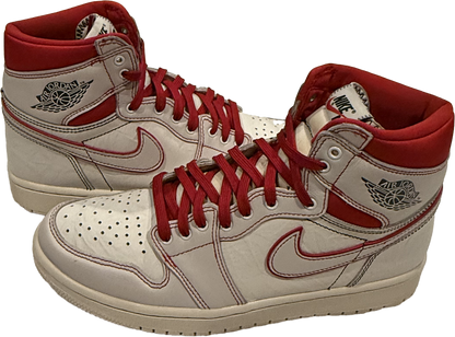 Nike Air Jordan 1 High "Phantom" - White/Gym Red Pre-Love W/Box