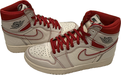 Nike Air Jordan 1 High "Phantom" - White/Gym Red Pre-Love W/Box