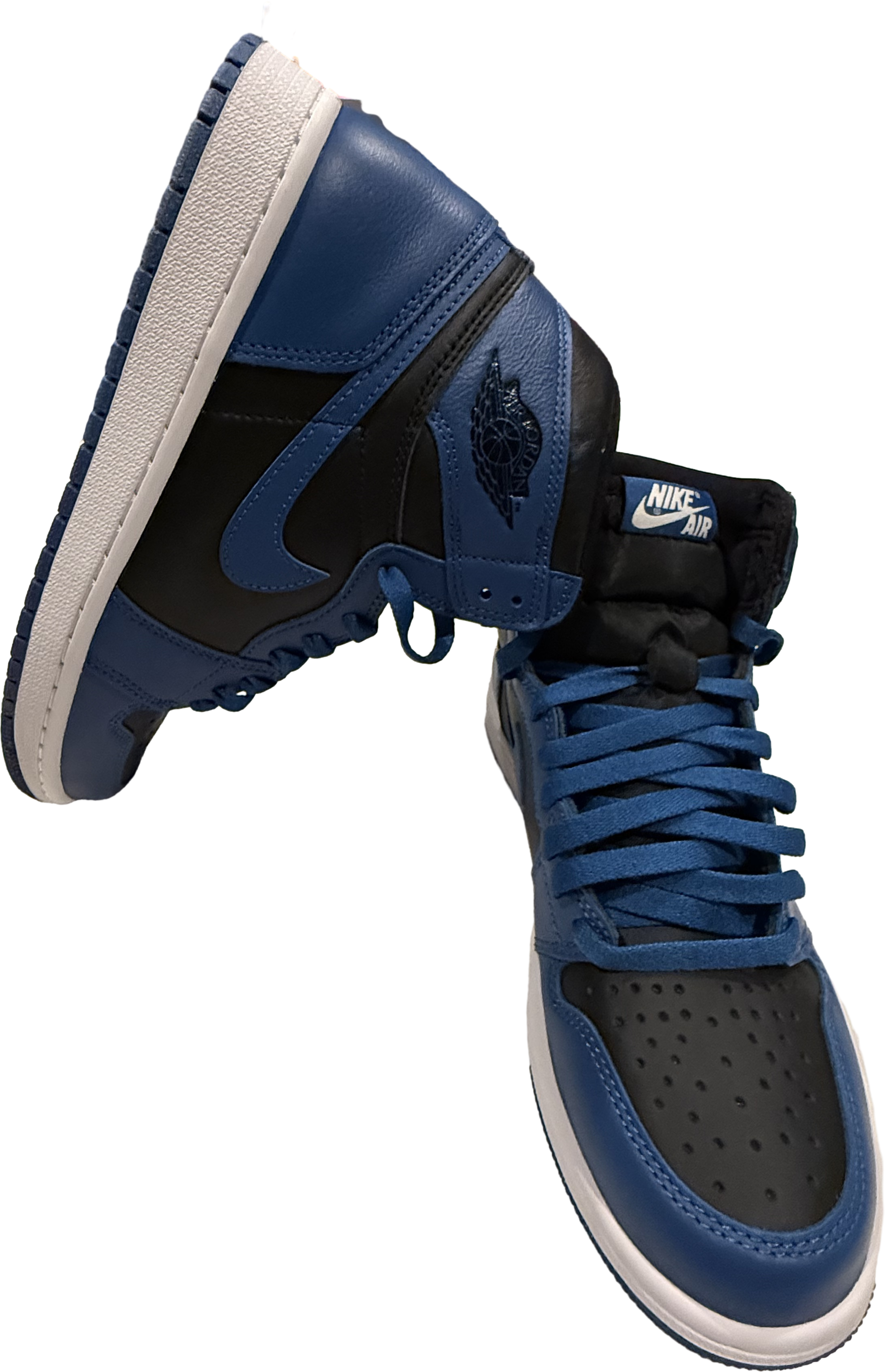 Nike Air Jordan 1 Retro High OG "True Blue" / "Marina Blue"Brand New w/BX