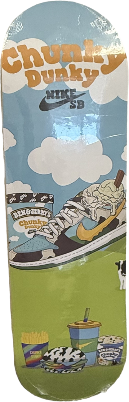 Nike SB x Ben & Jerry's "Chunky Dunky" Skateboard Deck