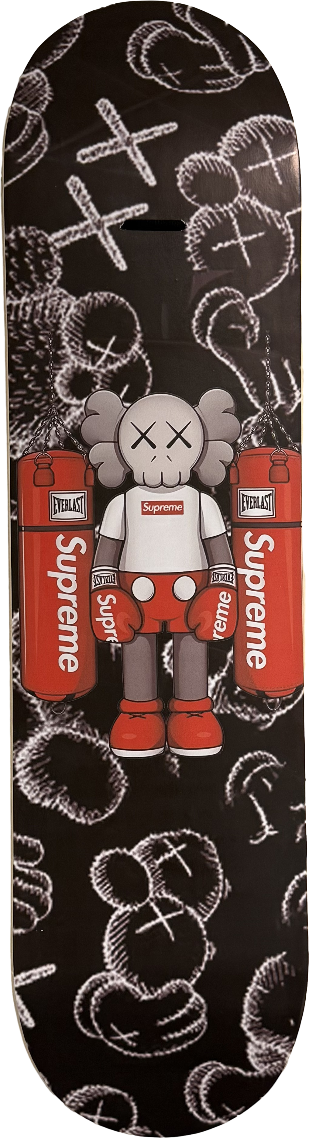 Supreme x KAWS "Companion" Skateboard Deck - Boxing Edition