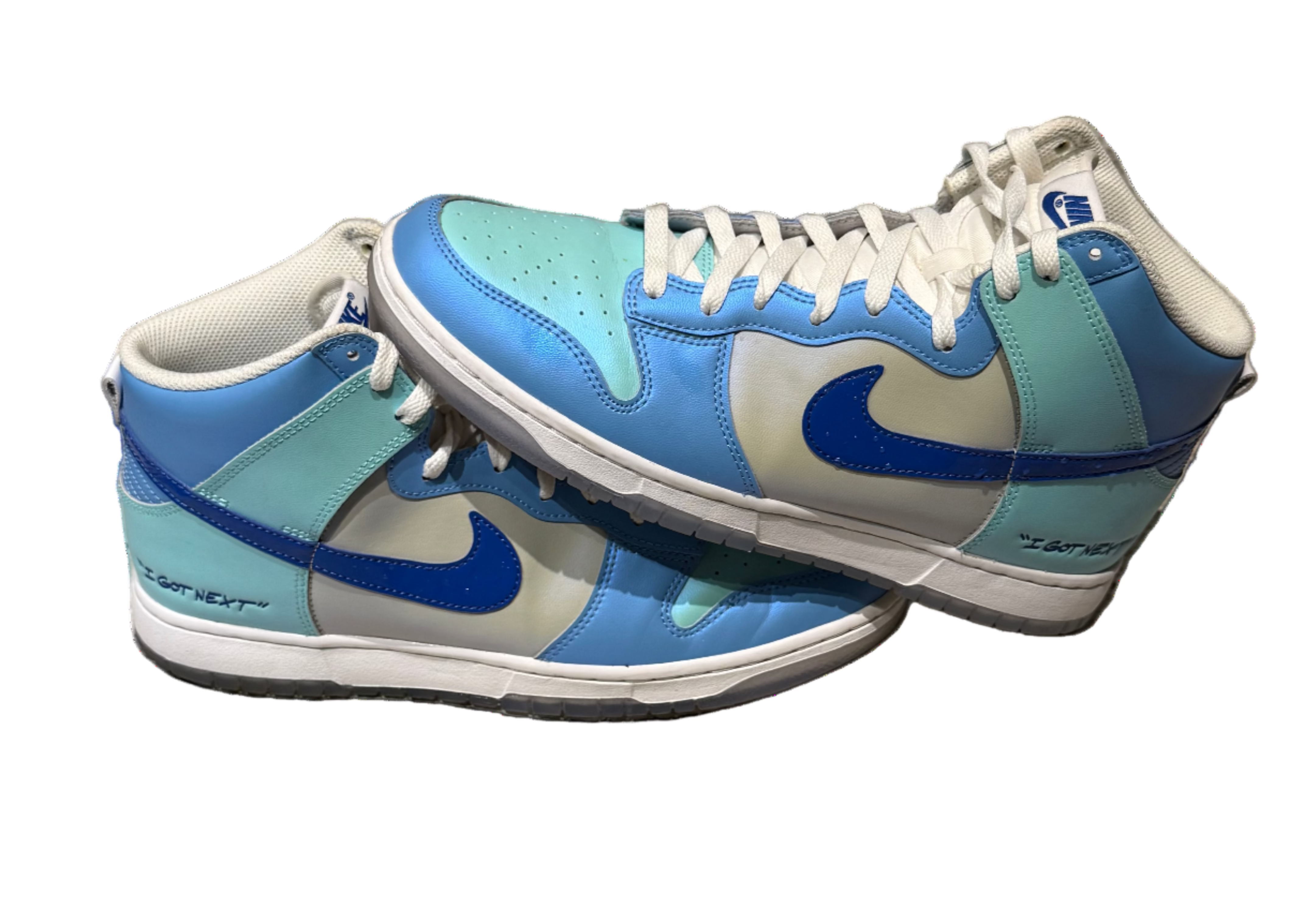 Nike Air Jordan 1 Retro High OG - Blue Mint Grey Pre-Loved NBX