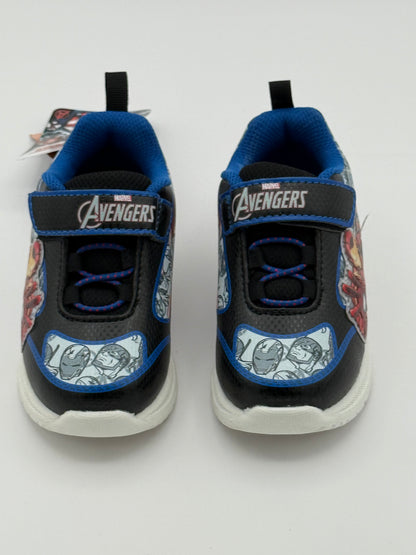 Marvel Avengers Light-Up Hook & Loop Sneakers