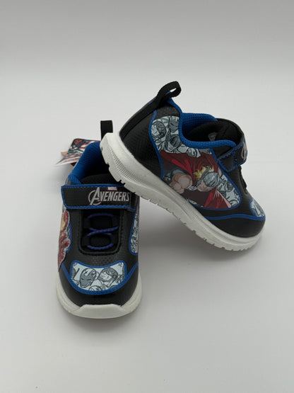 Marvel Avengers Light-Up Hook & Loop Sneakers