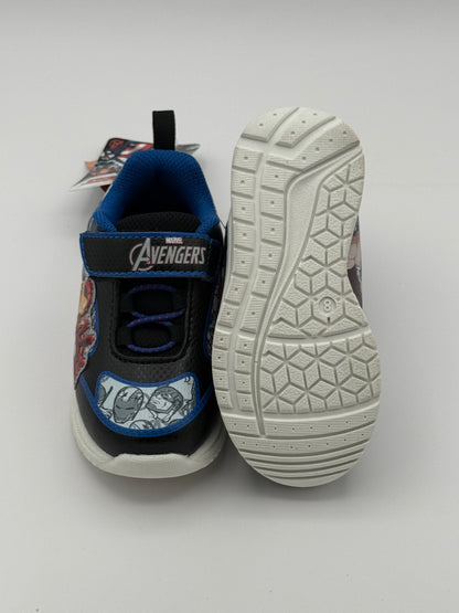 Marvel Avengers Light-Up Hook & Loop Sneakers