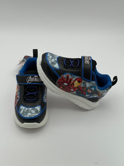 Marvel Avengers Light-Up Hook & Loop Sneakers