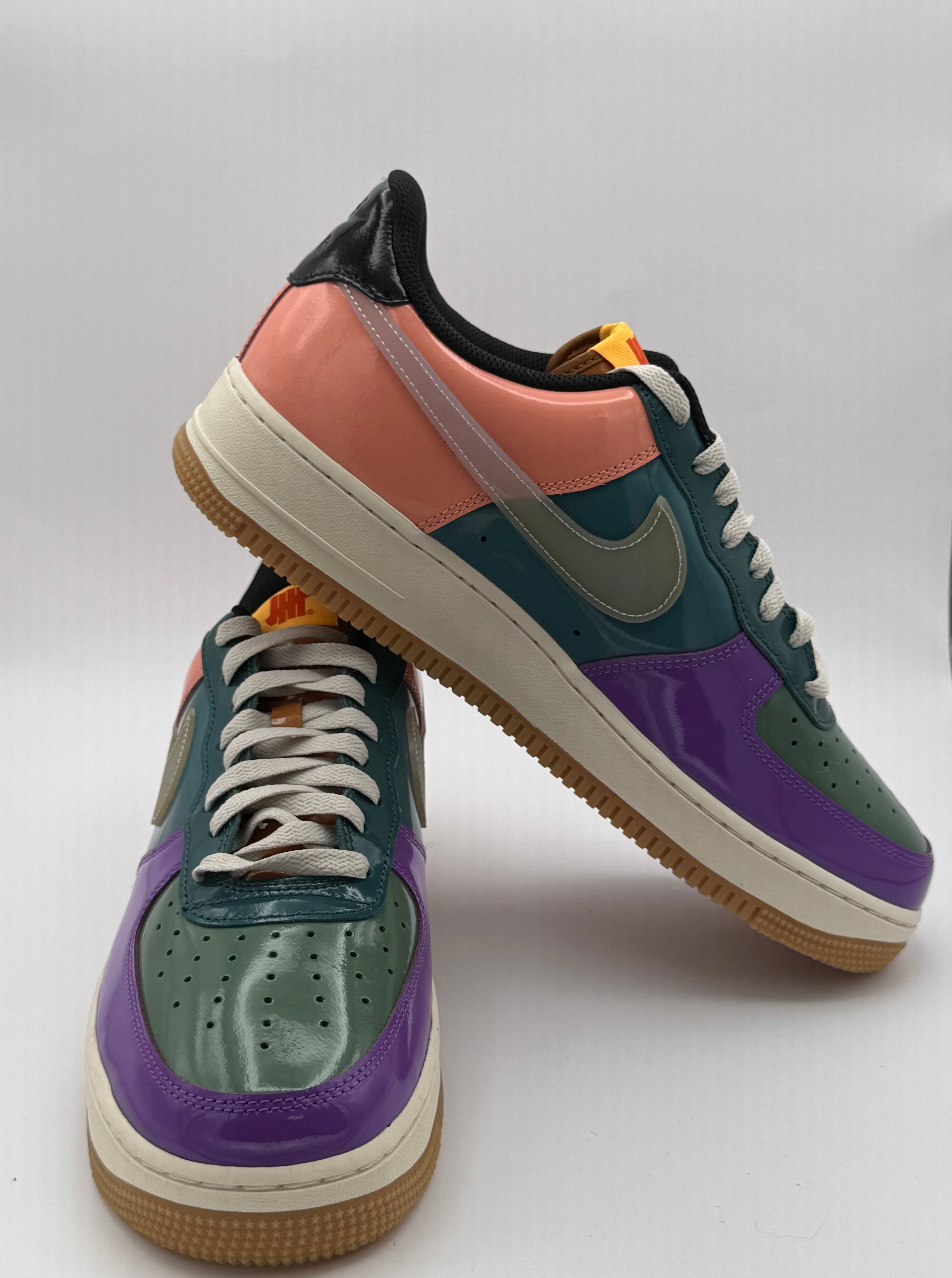 Undefeated x Nike Air Force 1 Low “Patent Pack – Multi-Color”
