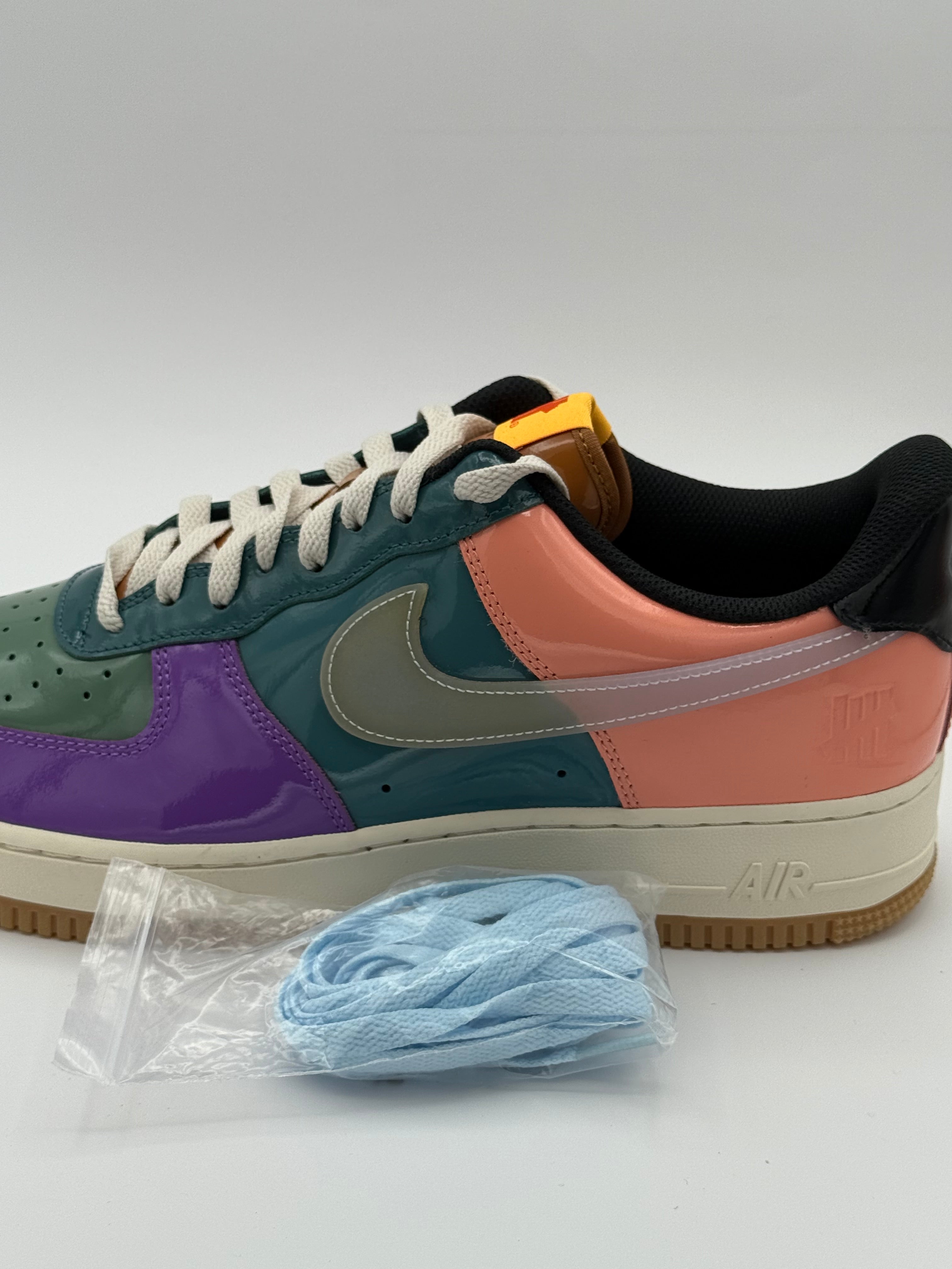 Undefeated x Nike Air Force 1 Low “Patent Pack – Multi-Color”