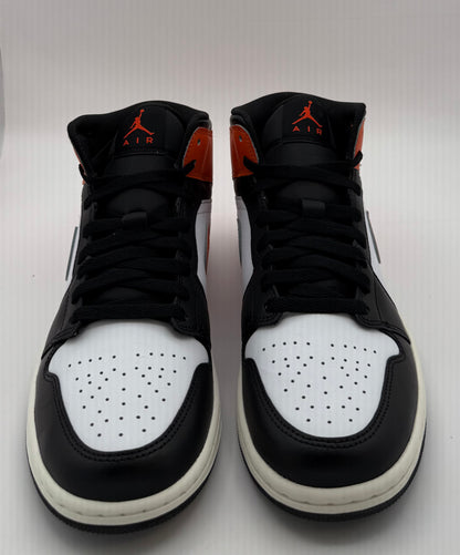 Air Jordan 1 Mid SE starfish “White/Black/Orange”