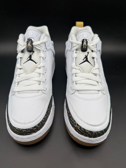 Jordan Spizike Low "White/Black/Gold Gum" – Brooklyn Edition