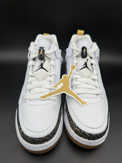 Jordan Spizike Low "White/Black/Gold Gum" – Brooklyn Edition