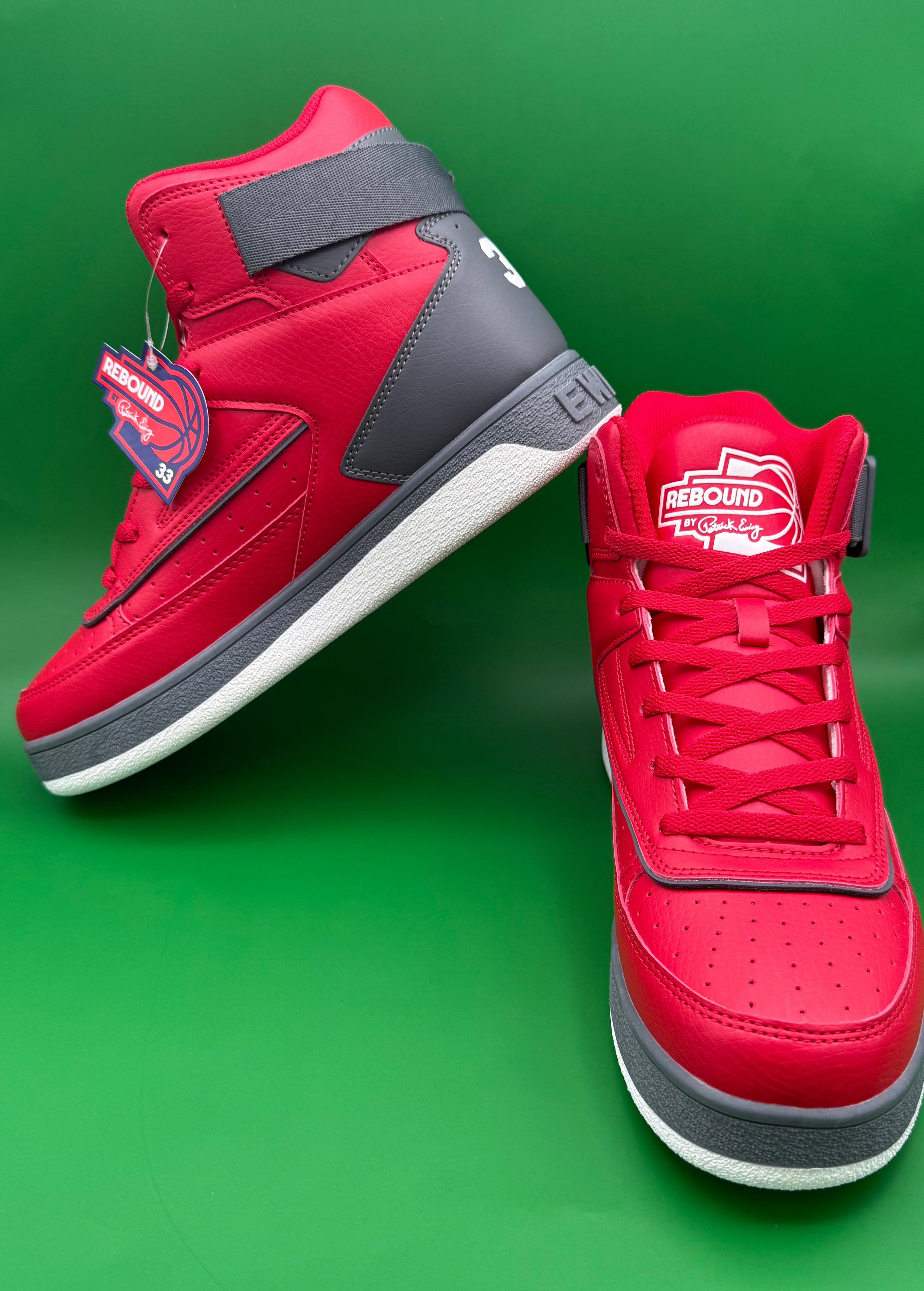 Rebound by Patrick Ewing ORION Mid “Red/Charcoal”