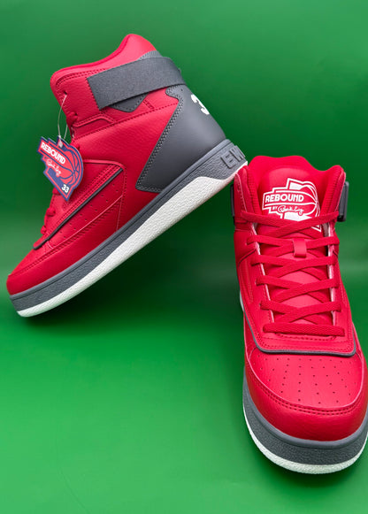 Rebound by Patrick Ewing ORION Mid “Red/Charcoal”